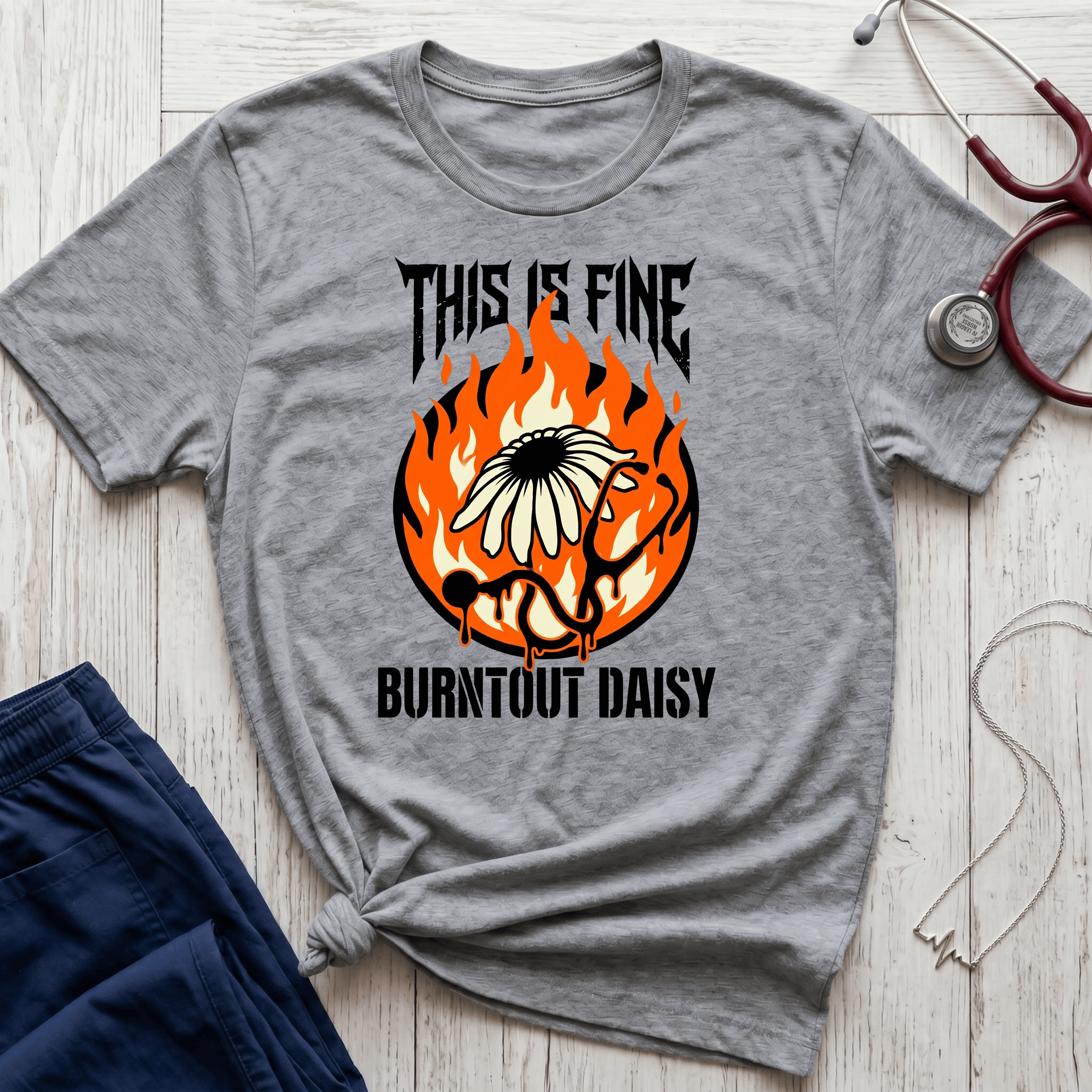Burntout Daisy T-Shirt