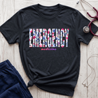 Emergency Medicine Floral T-Shirt