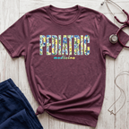 Pediatric Medicine Floral T-Shirt