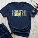 Pediatric Medicine Floral T-Shirt