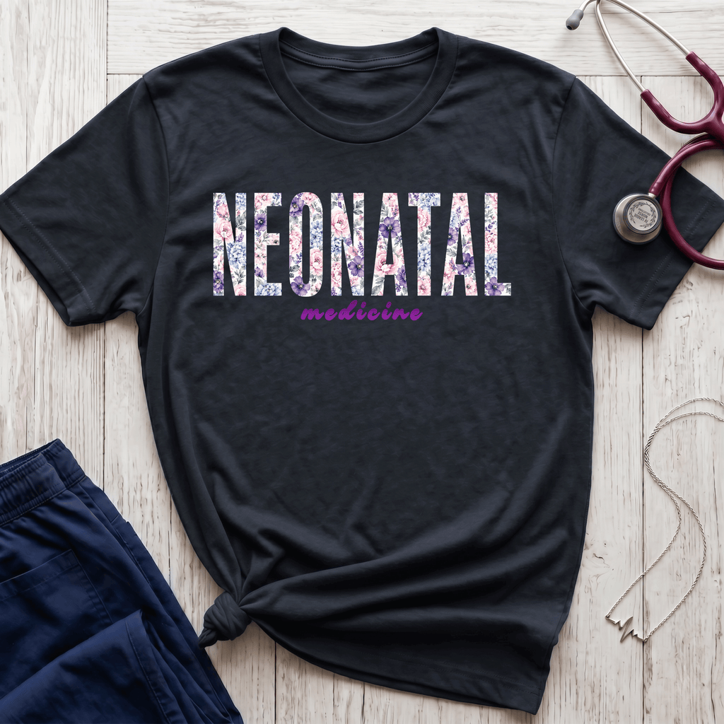 Neonatal Medicine Floral T-Shirt