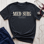 Med Surg Nurse Floral T-Shirt