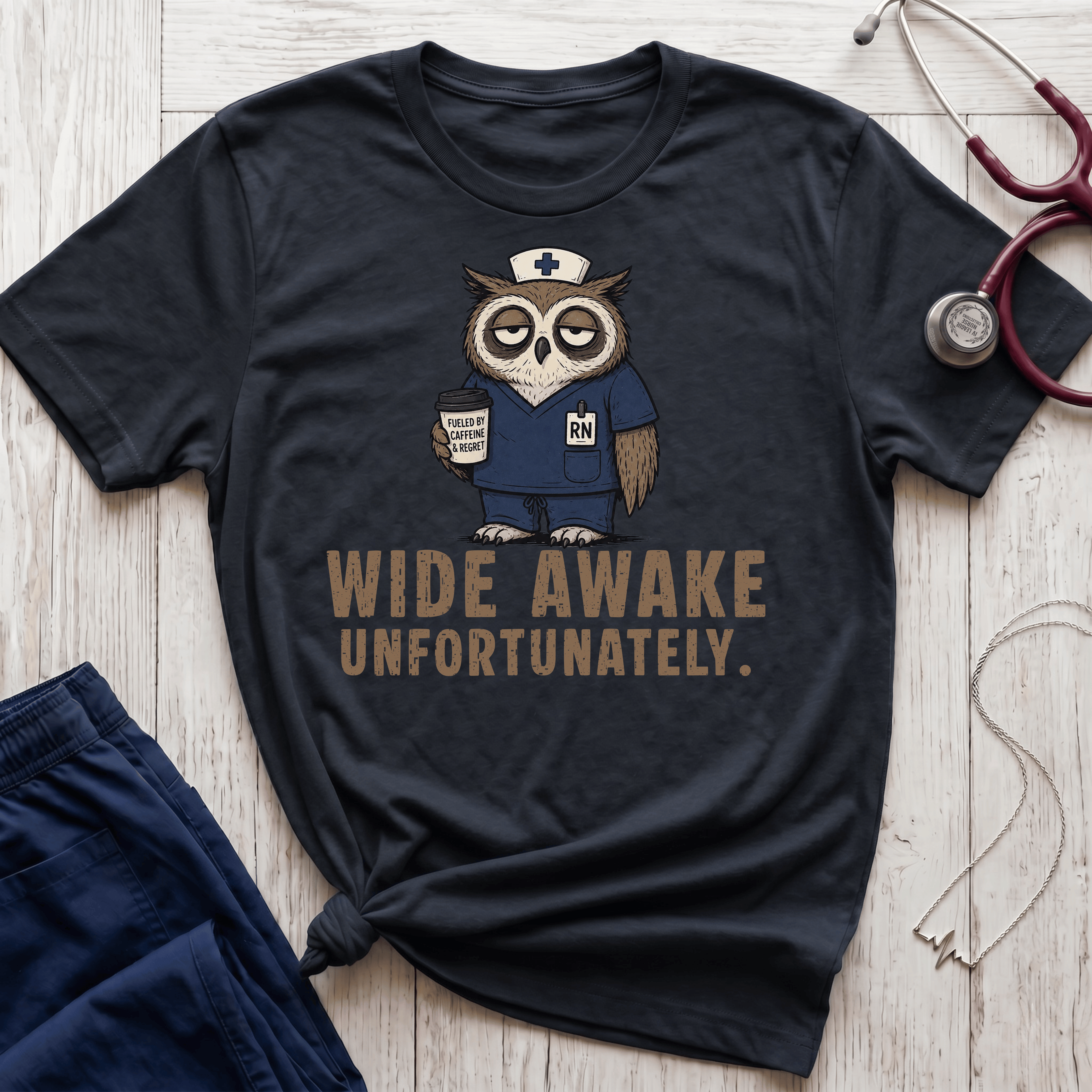 Wide Awake Owl T-Shirt