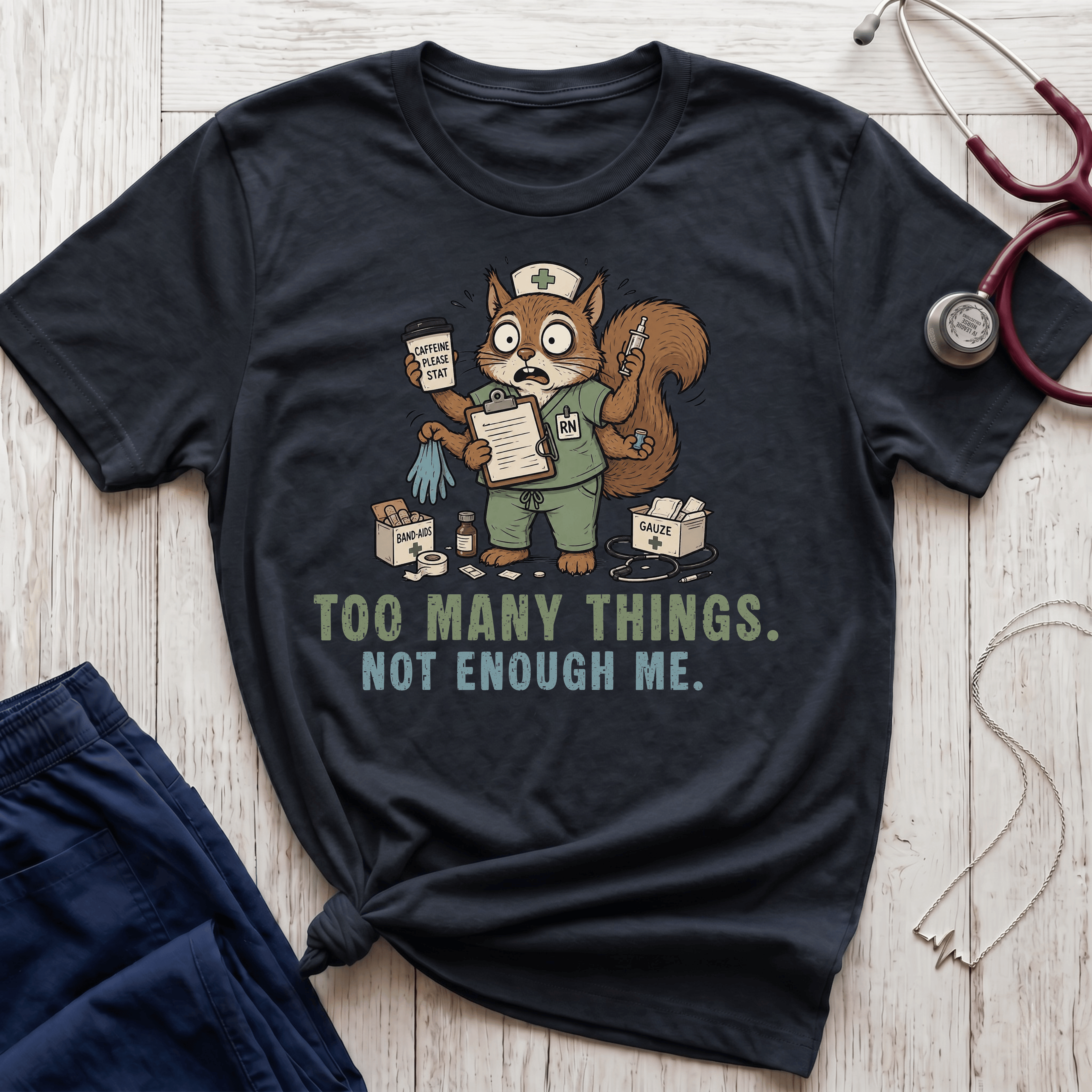 Not Enough Me Squirrel T-Shirt