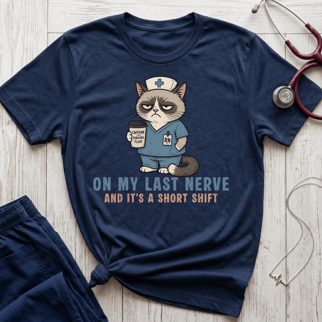 Last Nerve Cat T-Shirt
