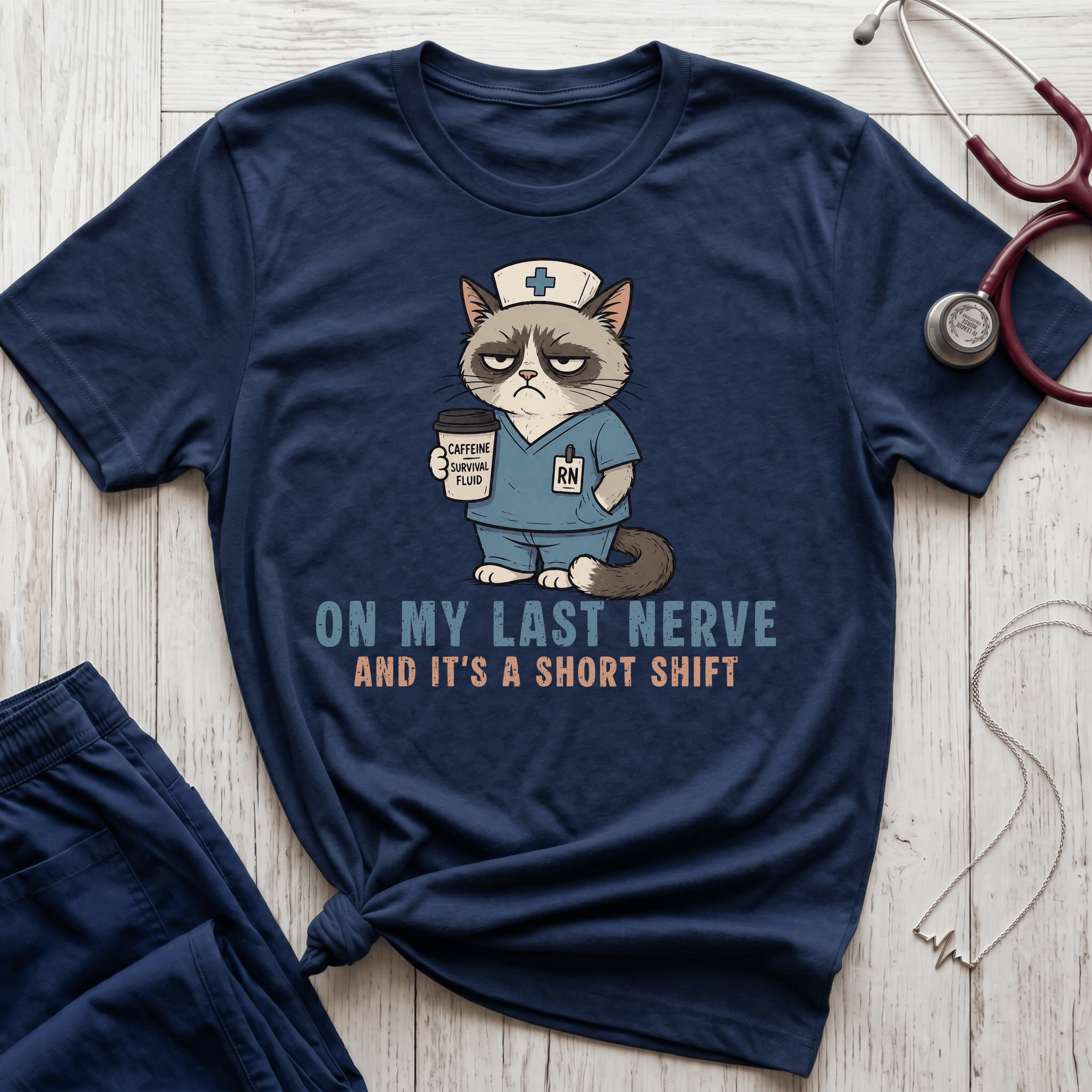 Last Nerve Cat T-Shirt