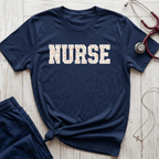 Varsity Floral Nurse T-Shirt