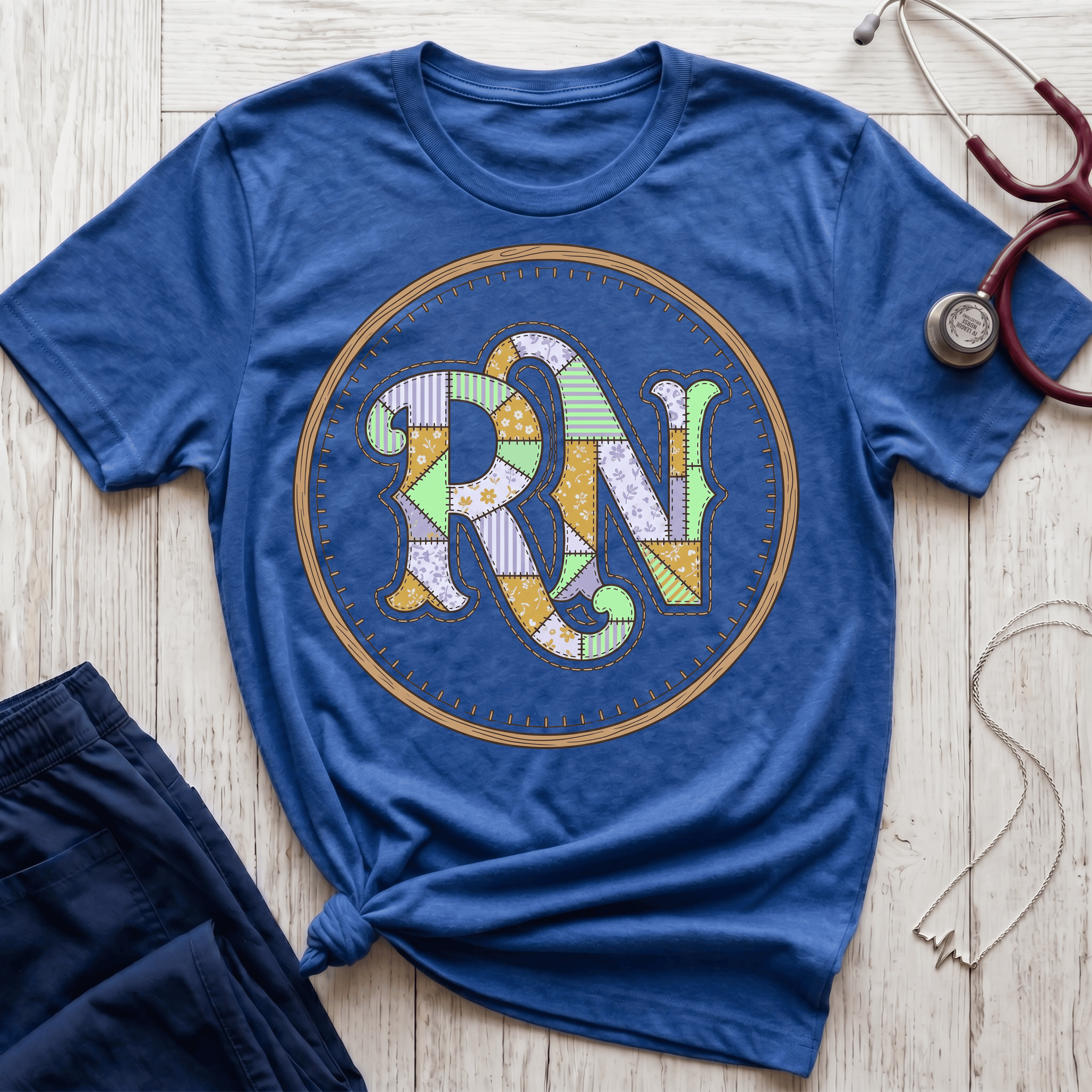 Embroidery Hoop Nurse T-Shirt