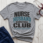 Nurse Husband Survival Club T-Shirt