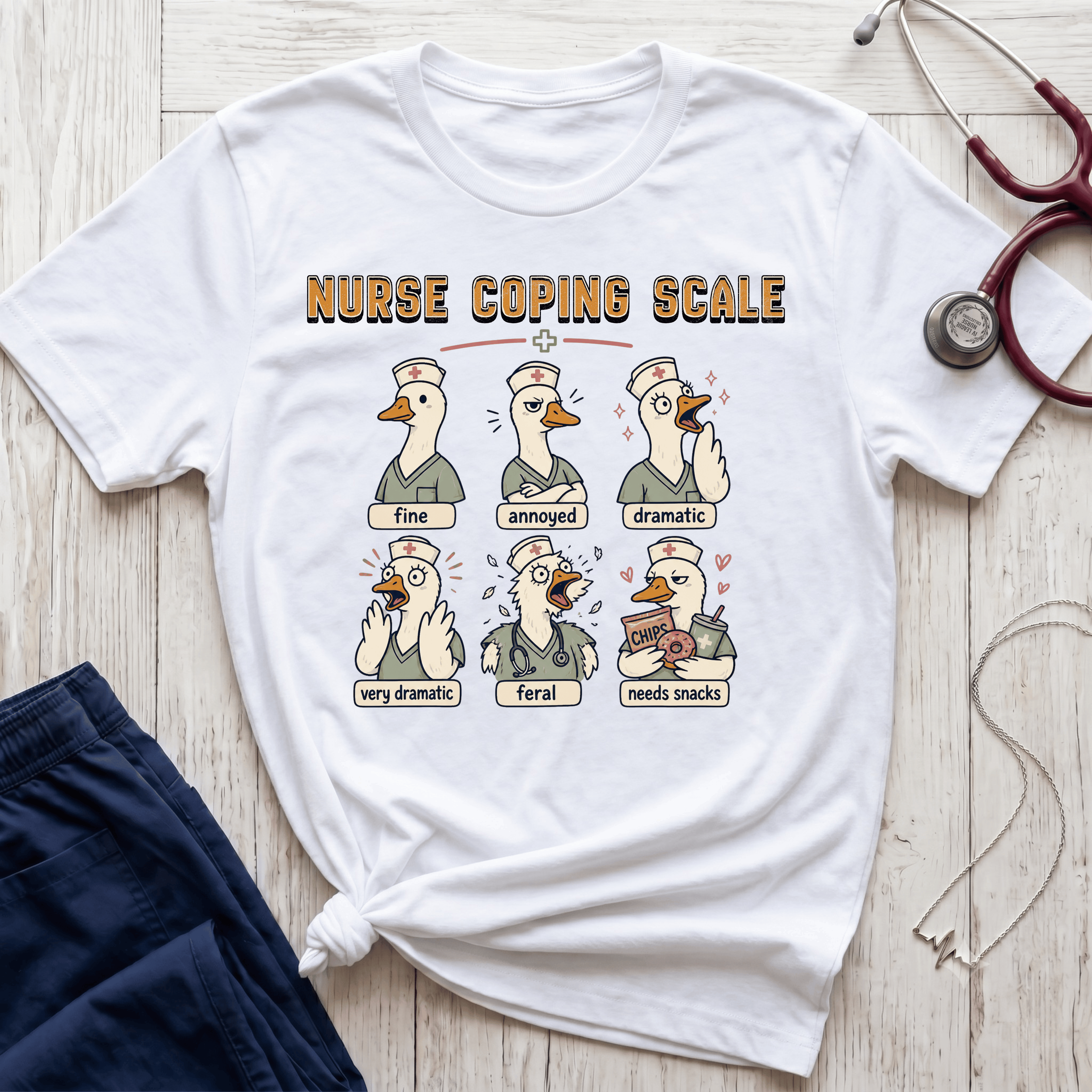 Nurse Coping Scale T-Shirt