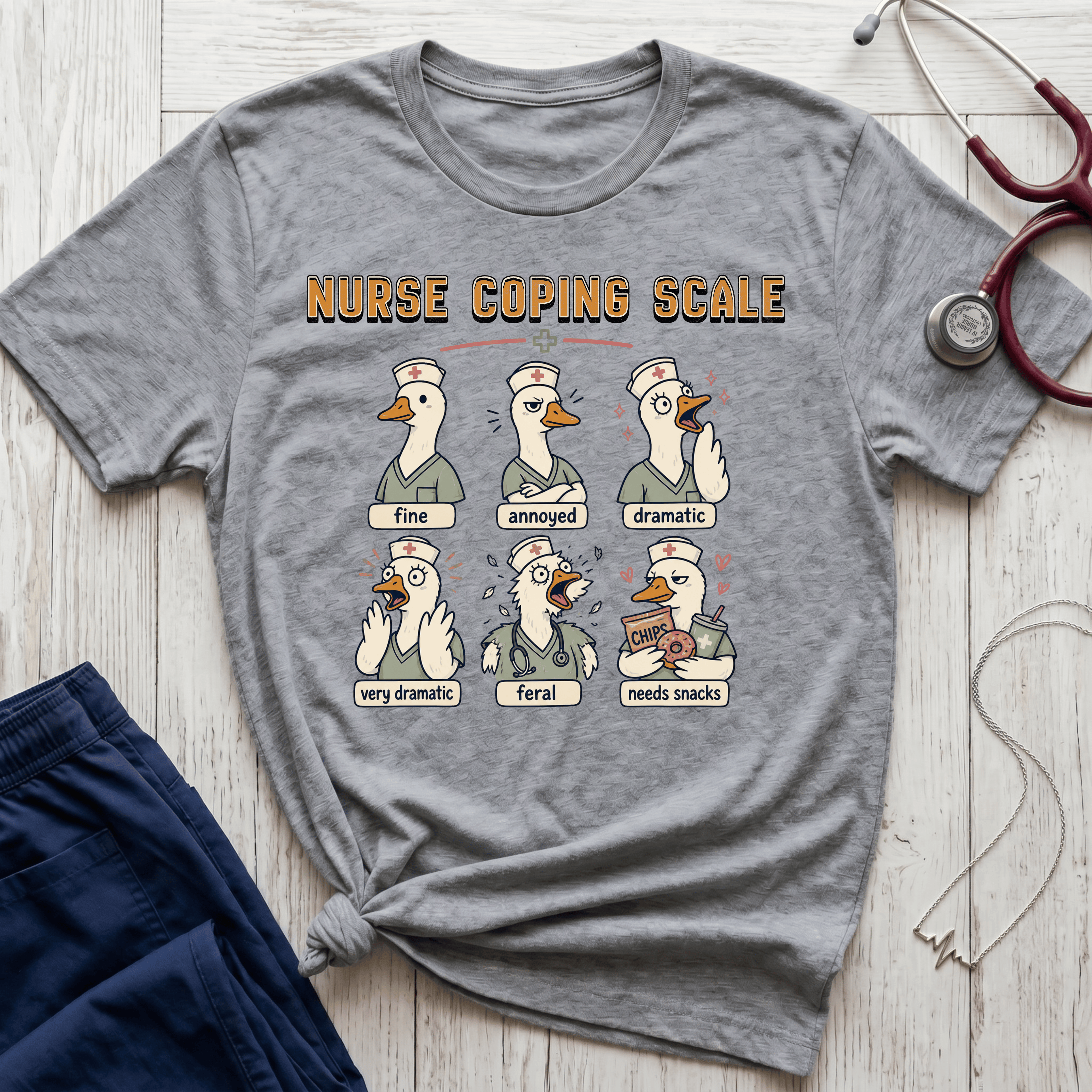 Nurse Coping Scale T-Shirt