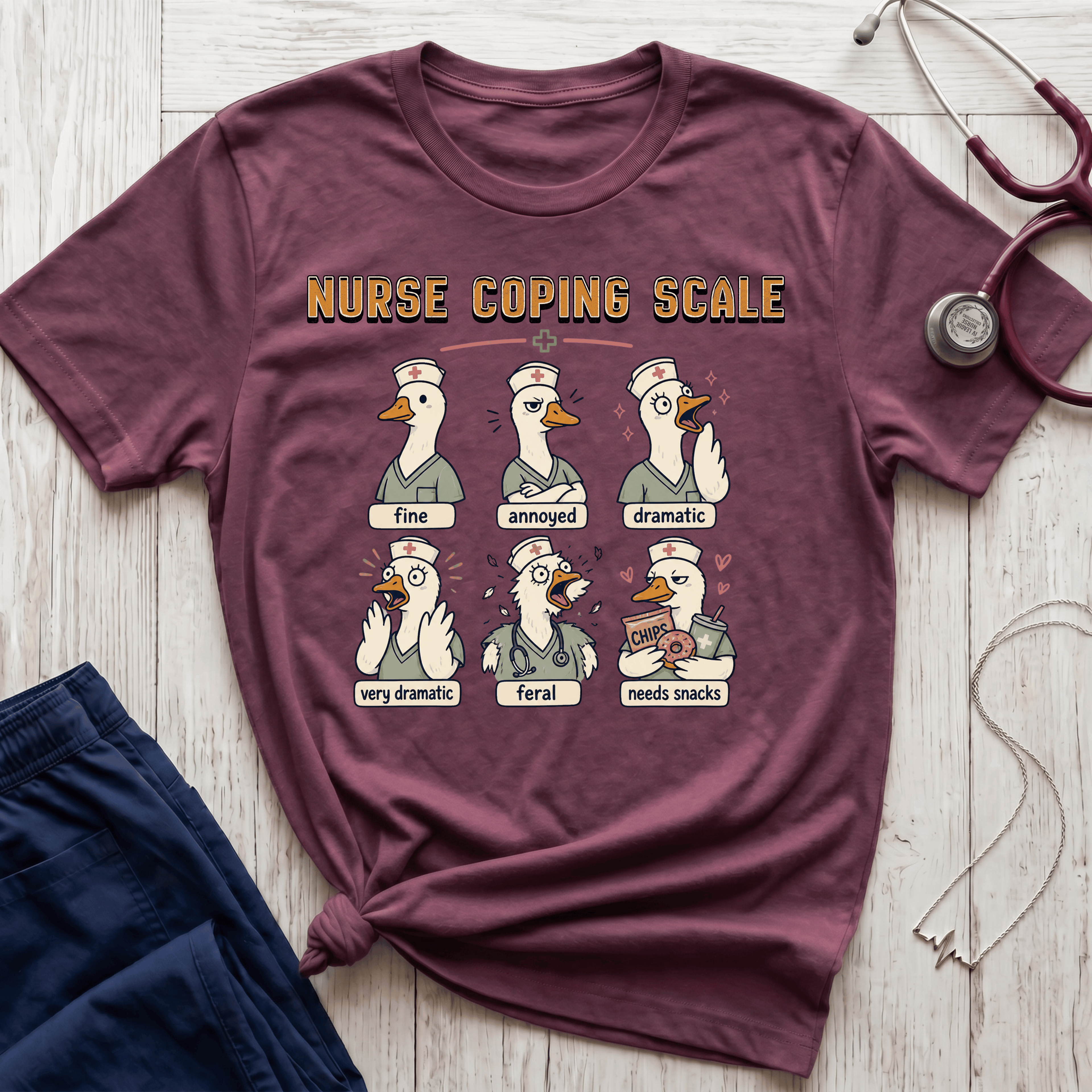 Nurse Coping Scale T-Shirt