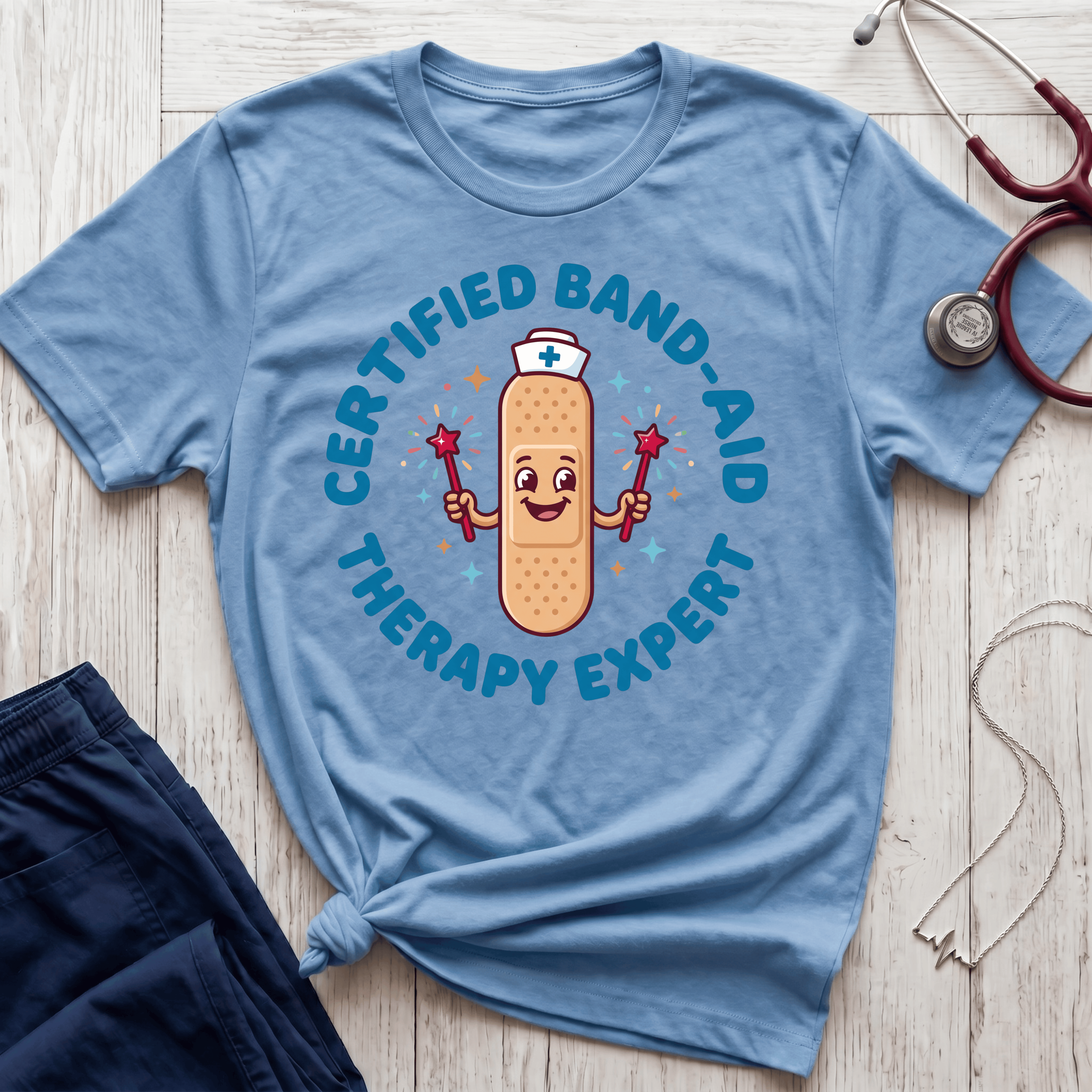 Bandaid Therapy Expert T-Shirt