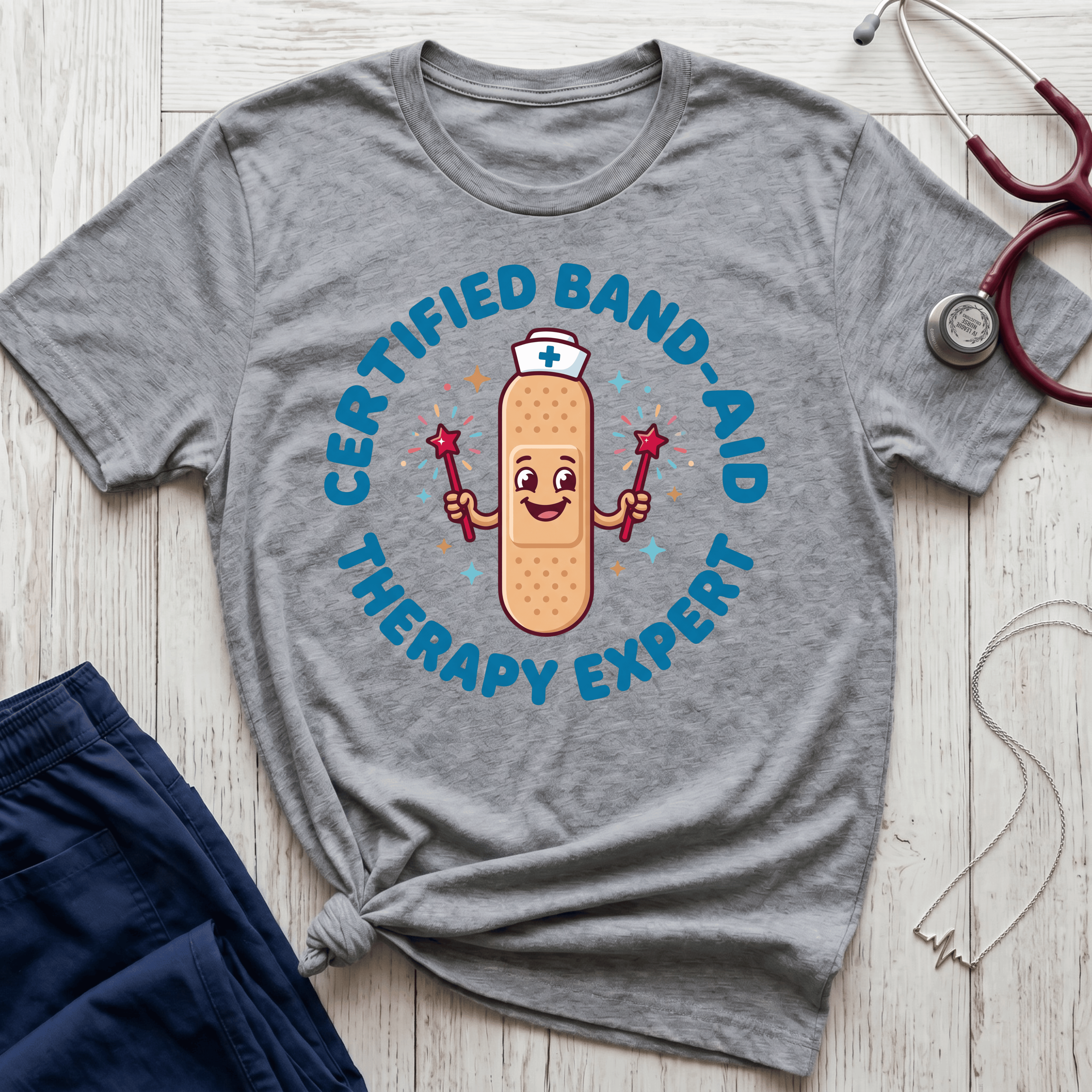 Bandaid Therapy Expert T-Shirt