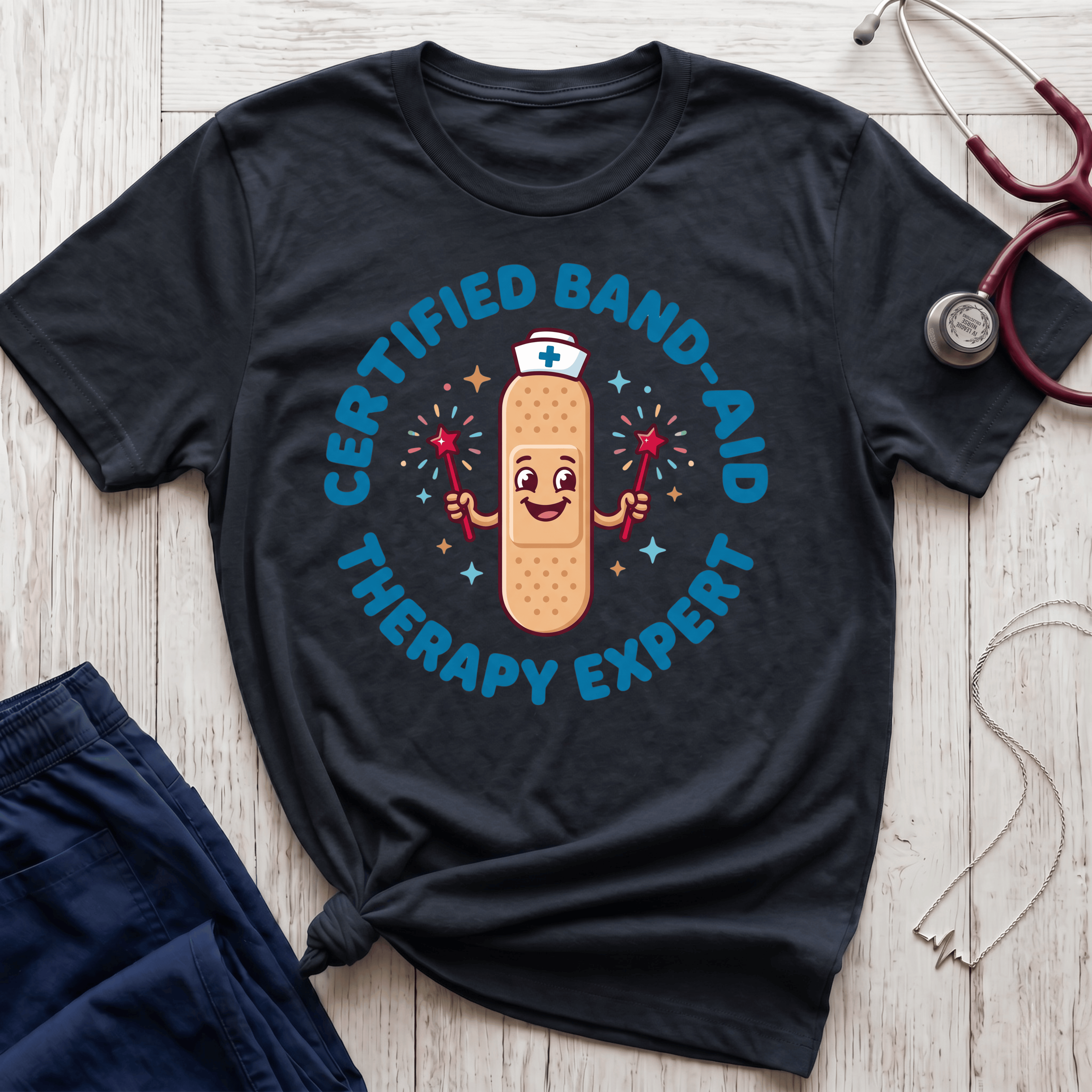 Bandaid Therapy Expert T-Shirt