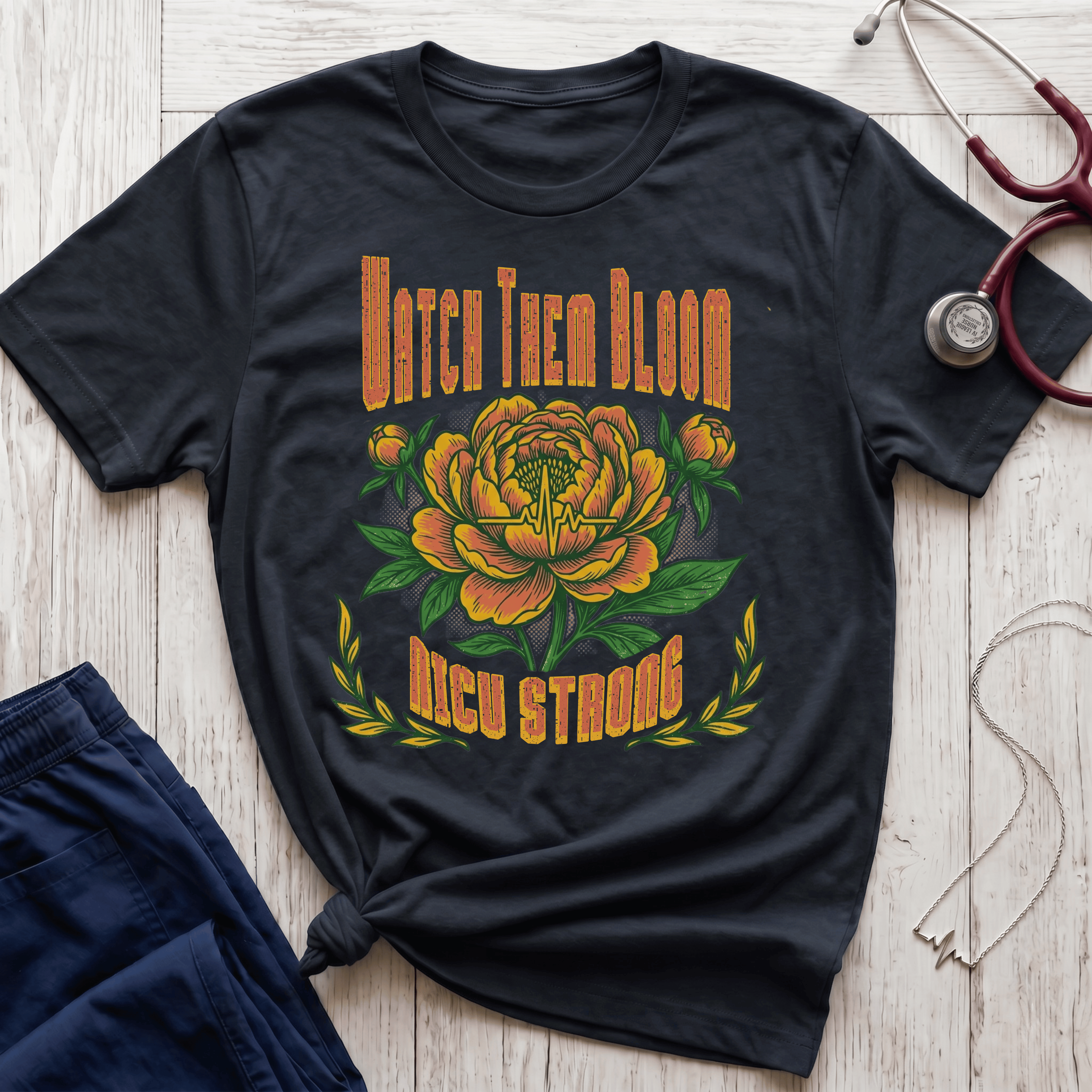 Watch Them Bloom NICU T-Shirt