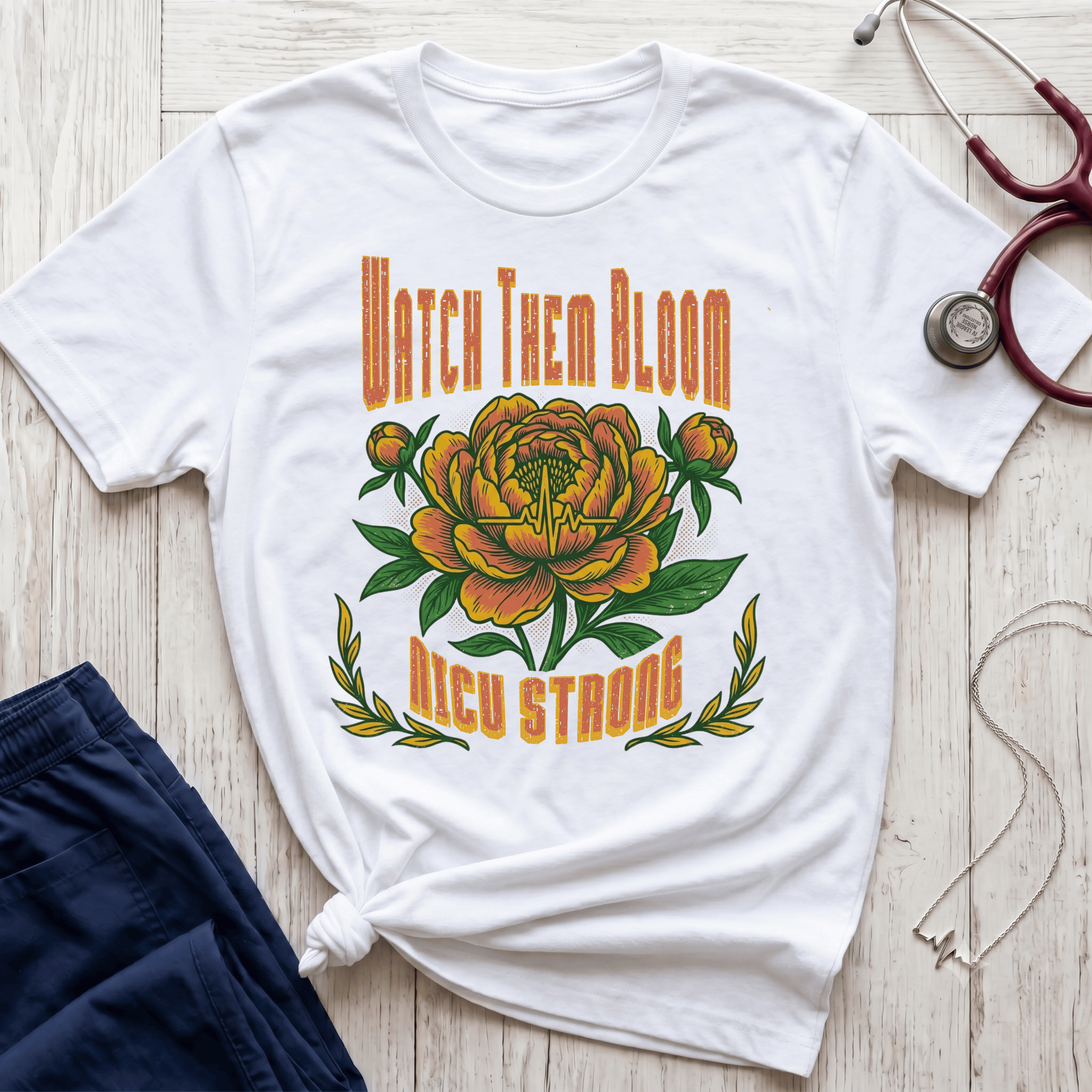 Watch Them Bloom NICU T-Shirt