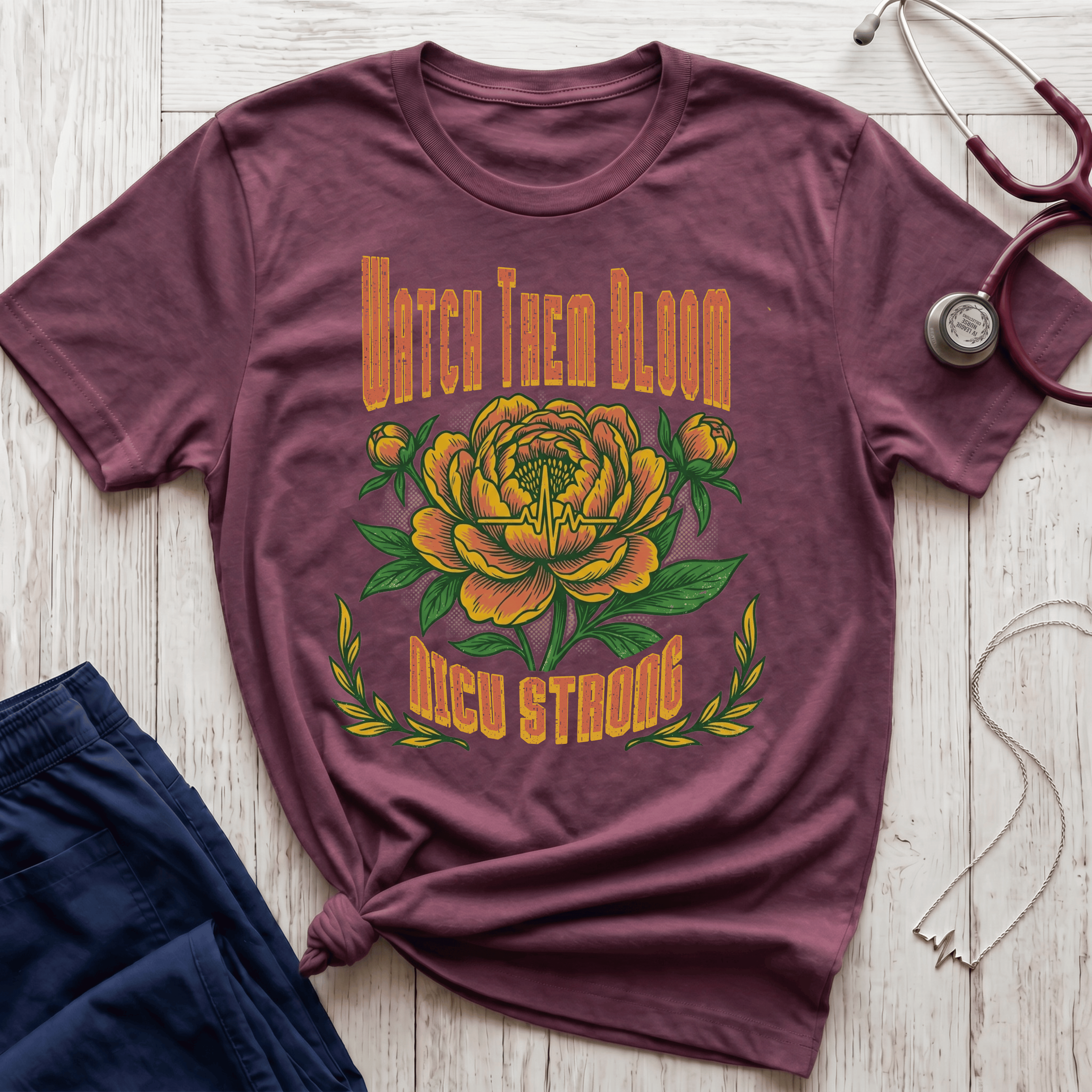 Watch Them Bloom NICU T-Shirt