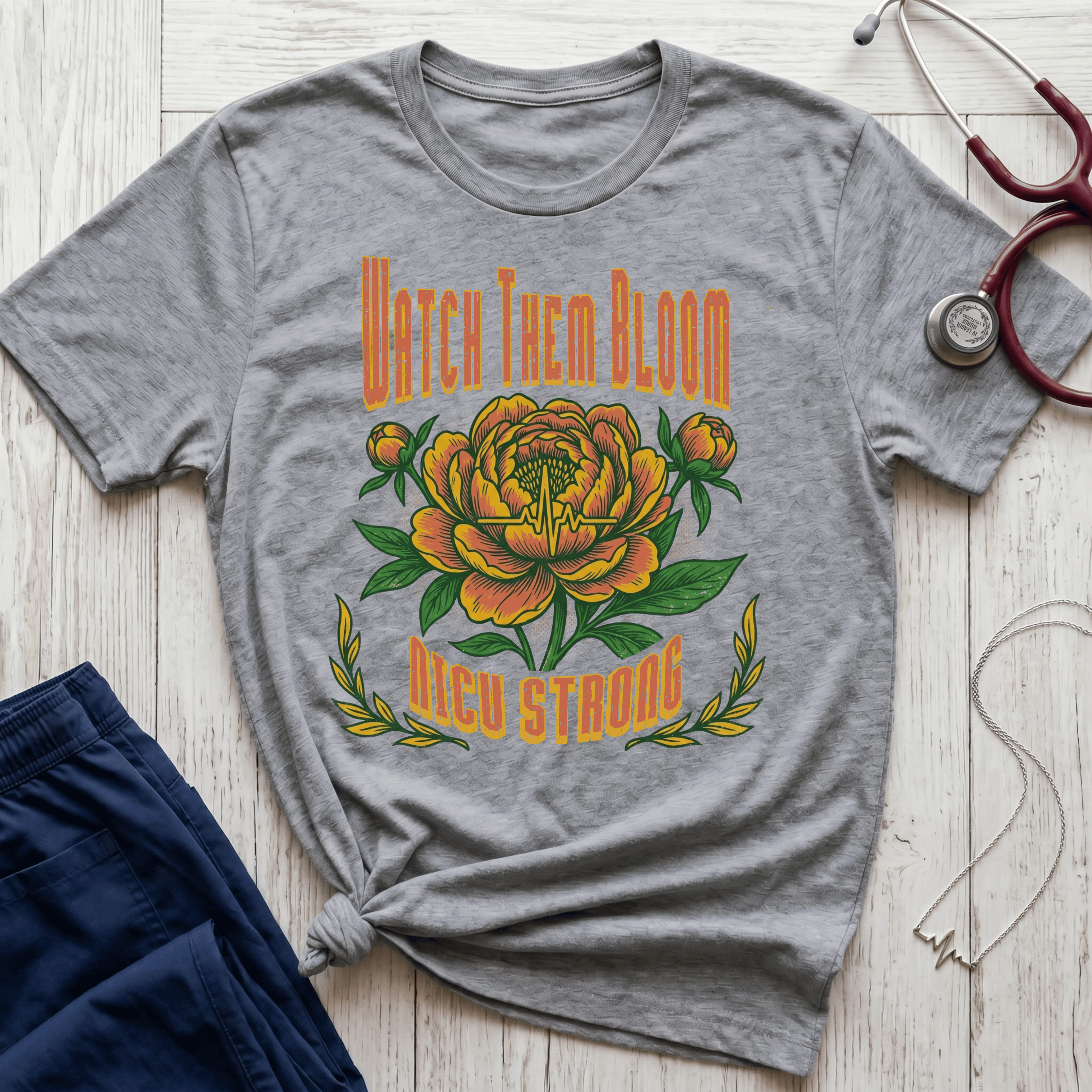 Watch Them Bloom NICU T-Shirt