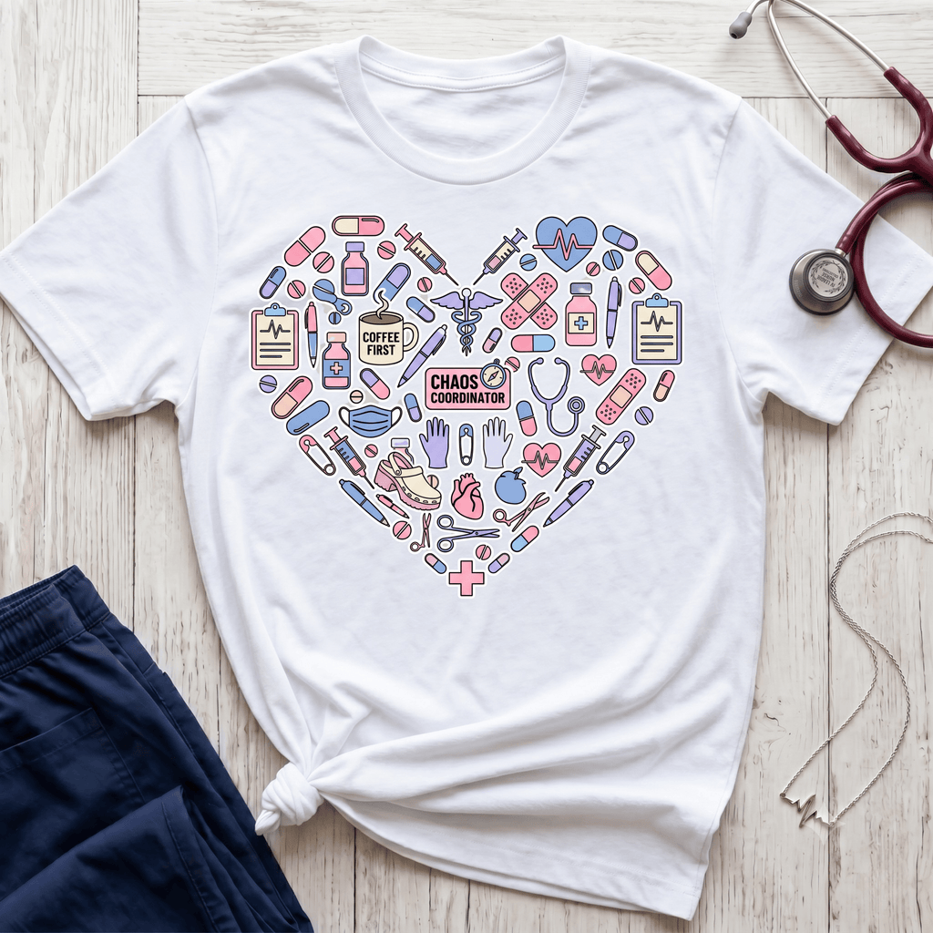 Chaos Coordinator Heart T-Shirt