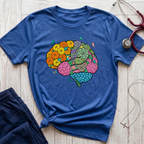 Floral Brain T-Shirt