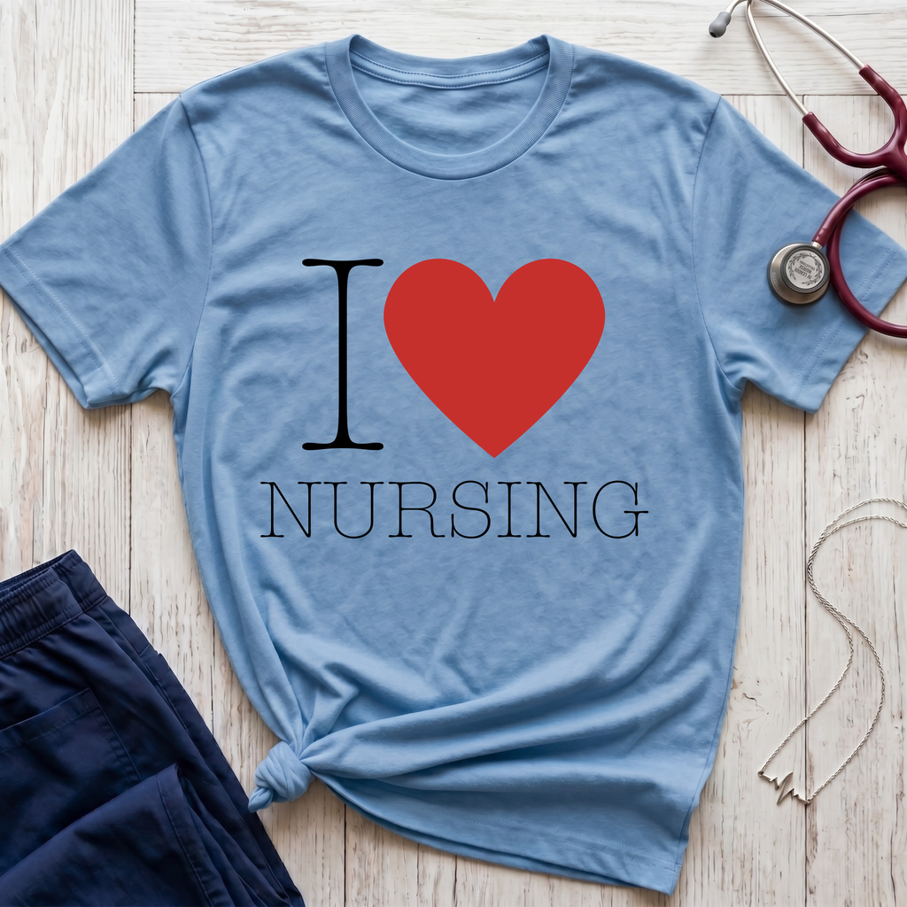 I Heart Nursing T-Shirt