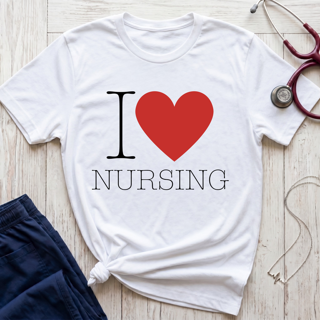 I Heart Nursing T-Shirt