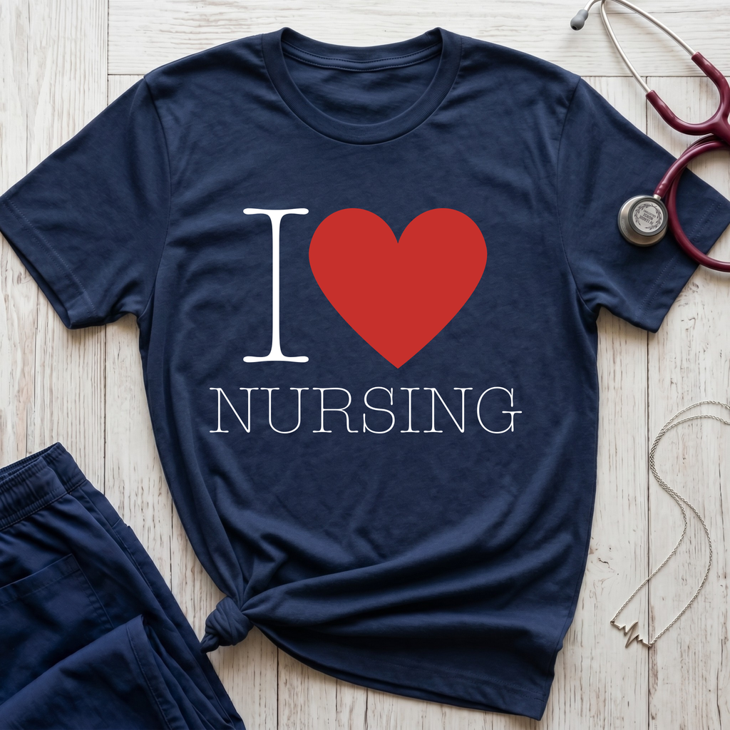 I Heart Nursing T-Shirt