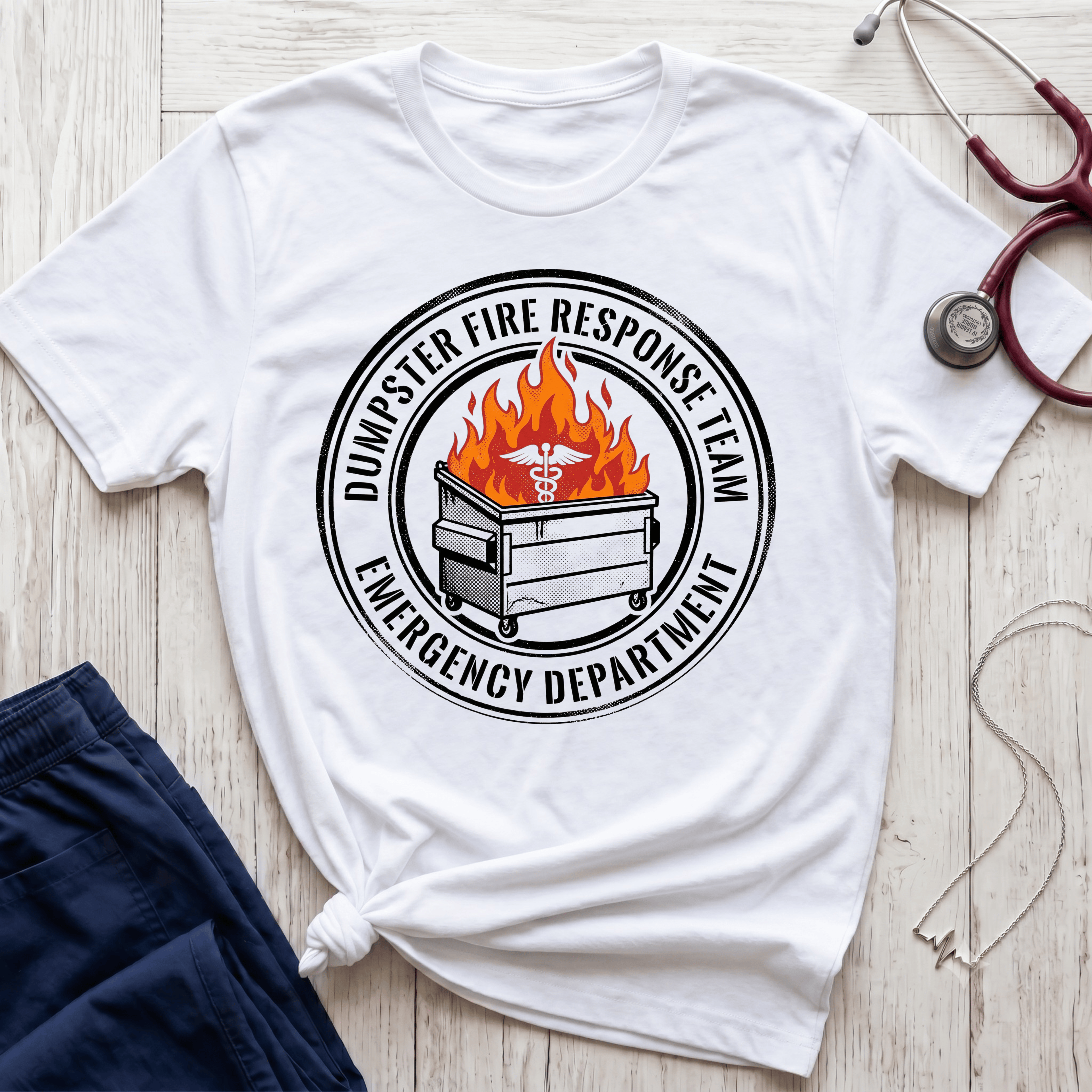 Dumpster Fire Response T-Shirt