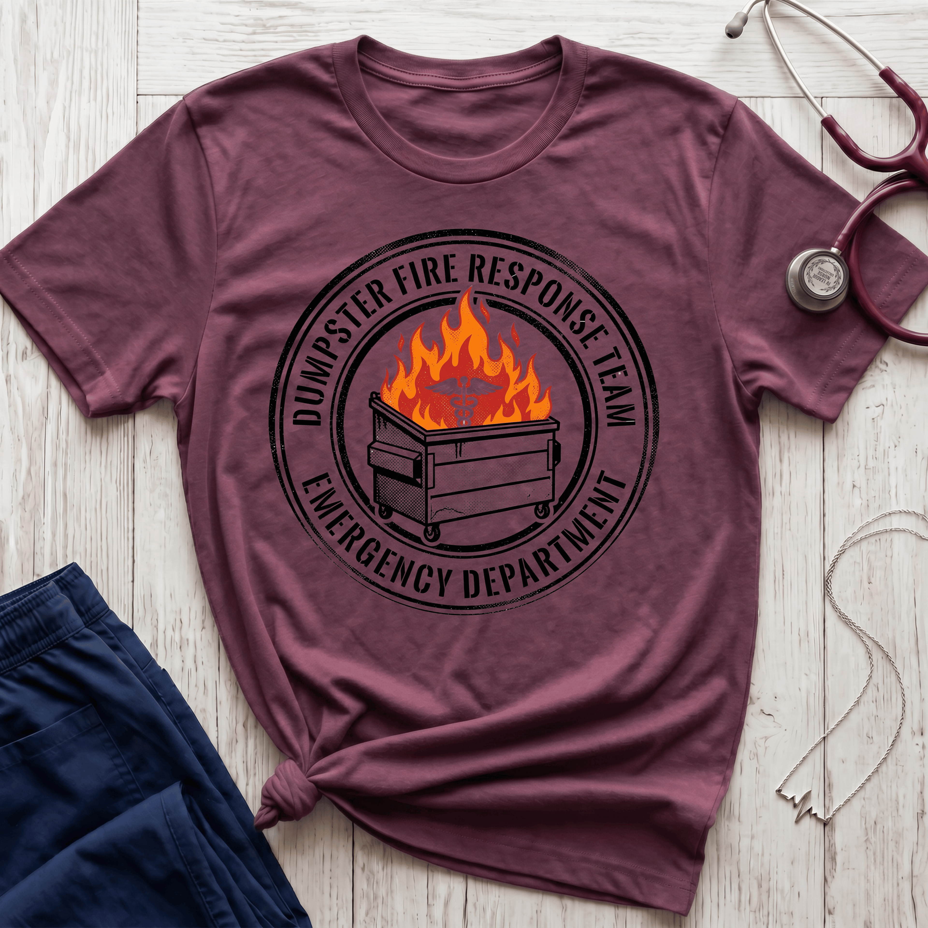 Dumpster Fire Response T-Shirt