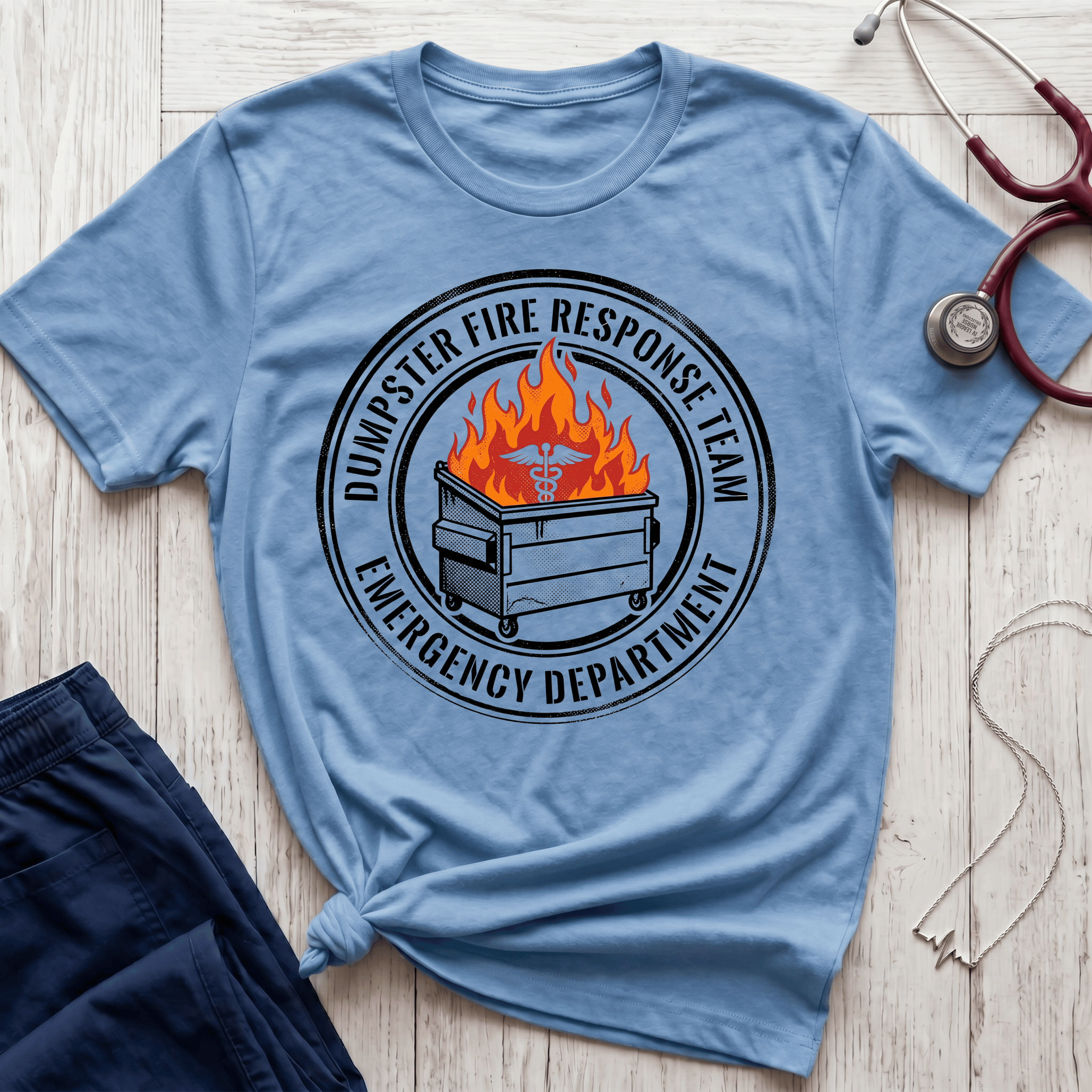 Dumpster Fire Response T-Shirt