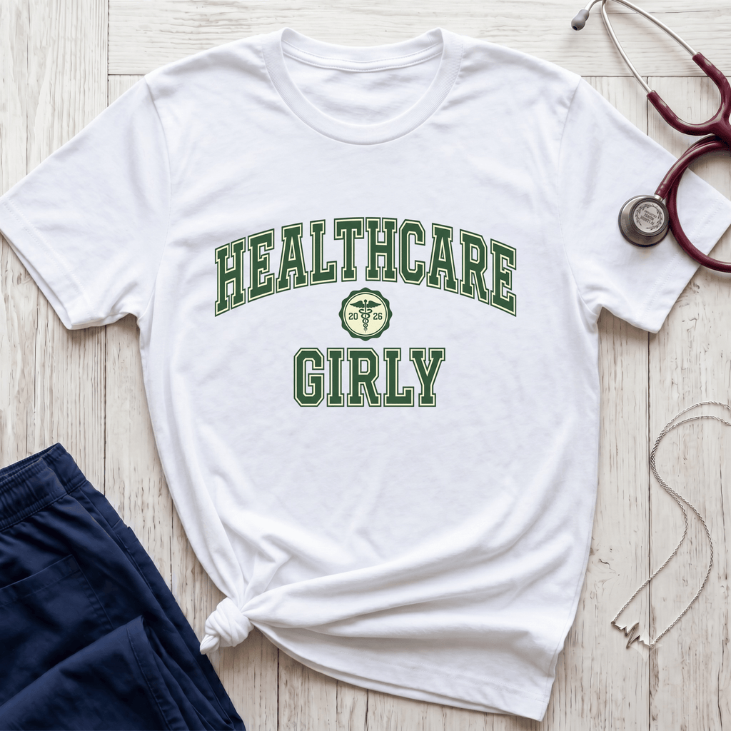 Green Healthcare Girly T-Shirt