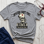Nocturnal Resting Shift Face T-Shirt