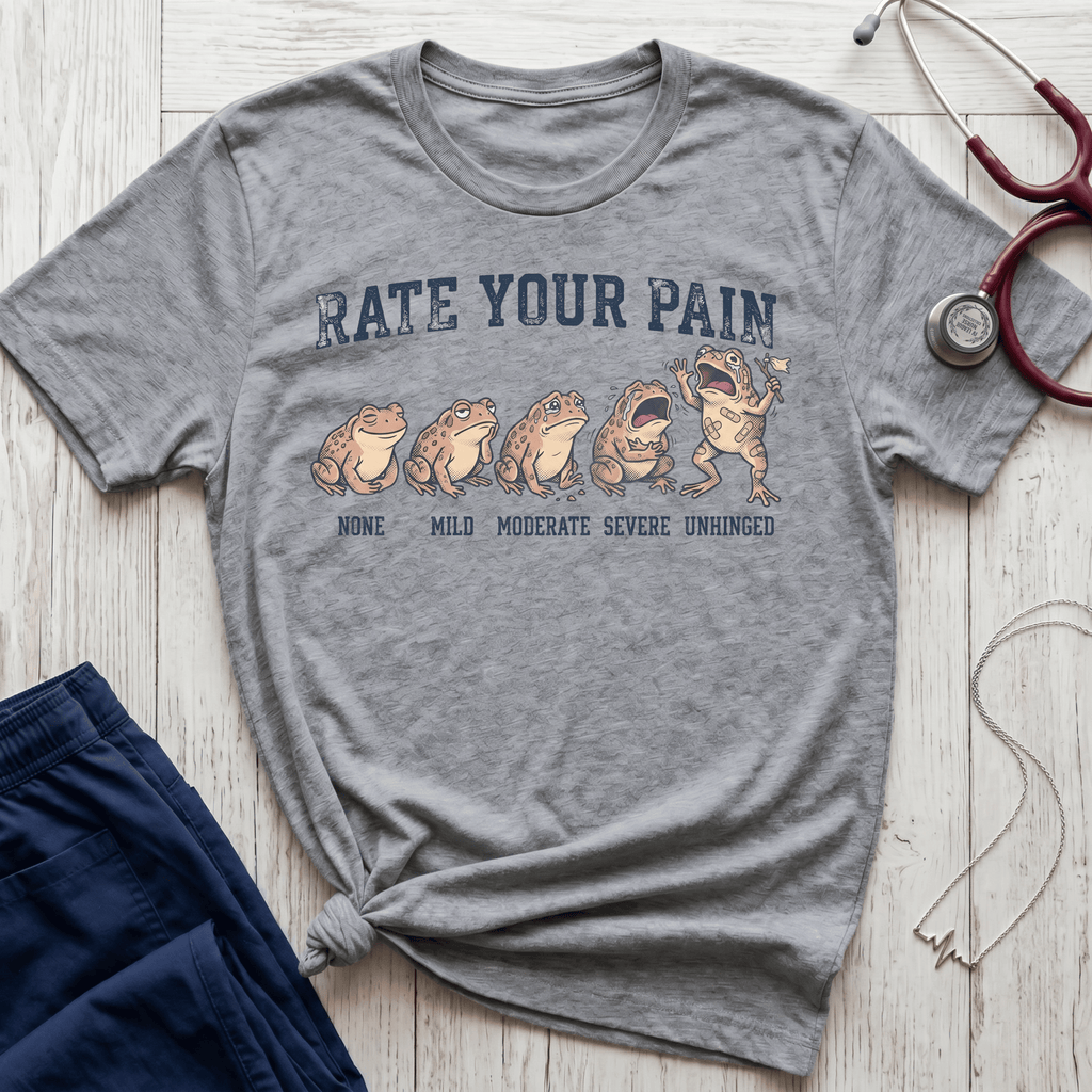 Rate Your Pain Toad T-Shirt