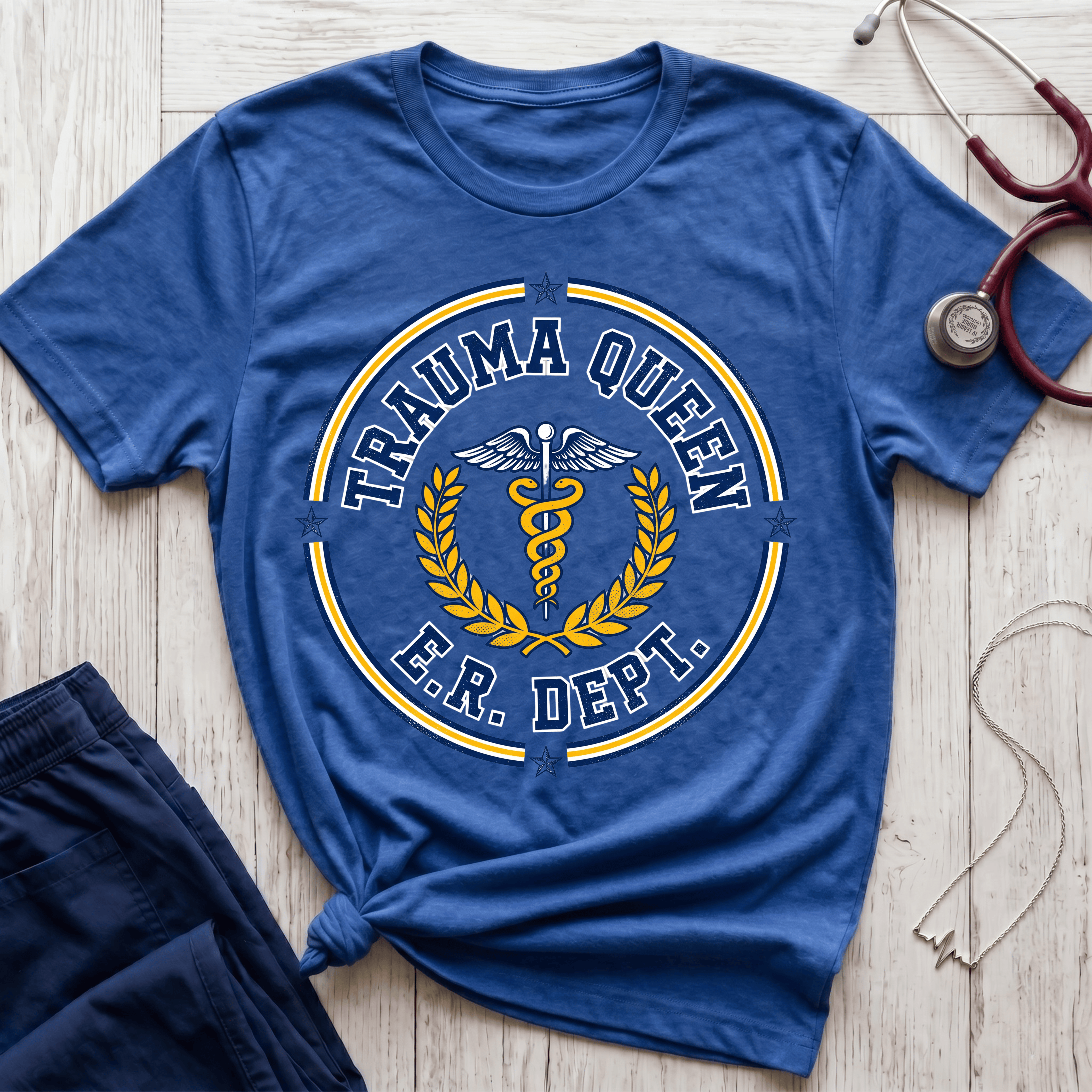 Trauma Queen Emblem T-Shirt
