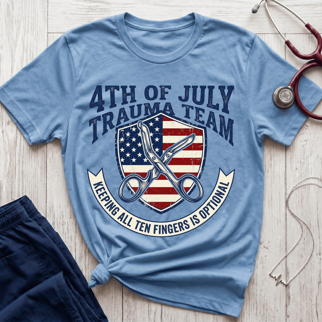 Stars and Stripes Trauma Team T-Shirt