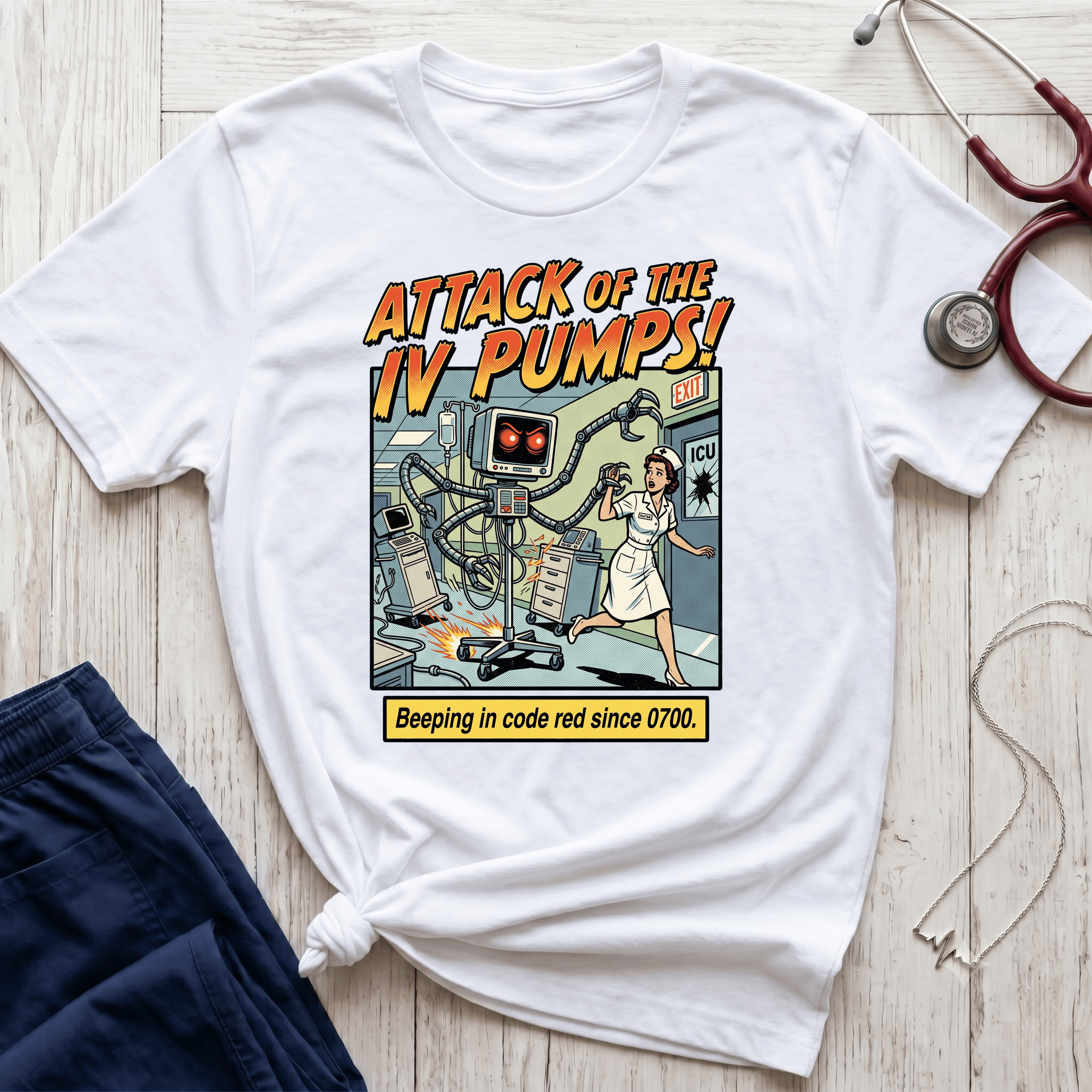 Attack of the IV Pumps T-Shirt