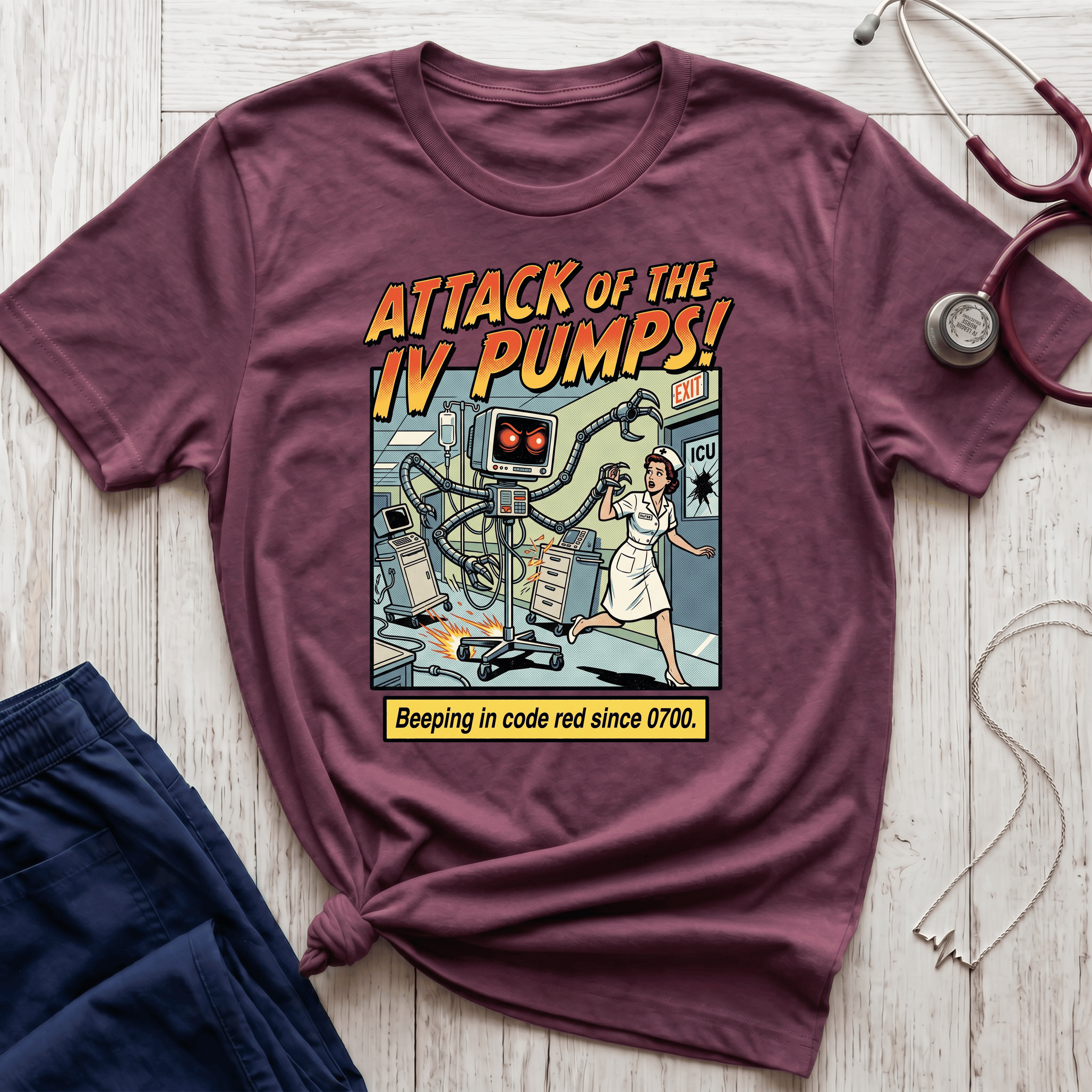 Attack of the IV Pumps T-Shirt