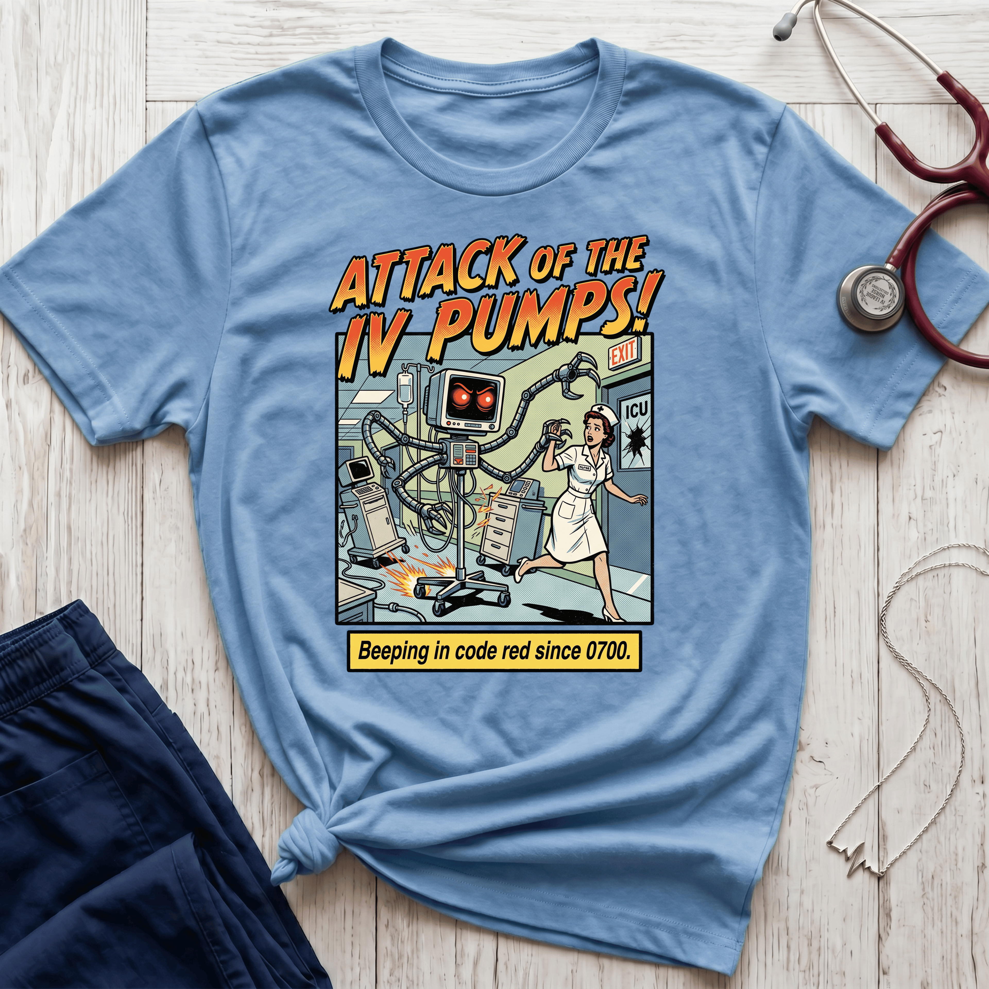Attack of the IV Pumps T-Shirt