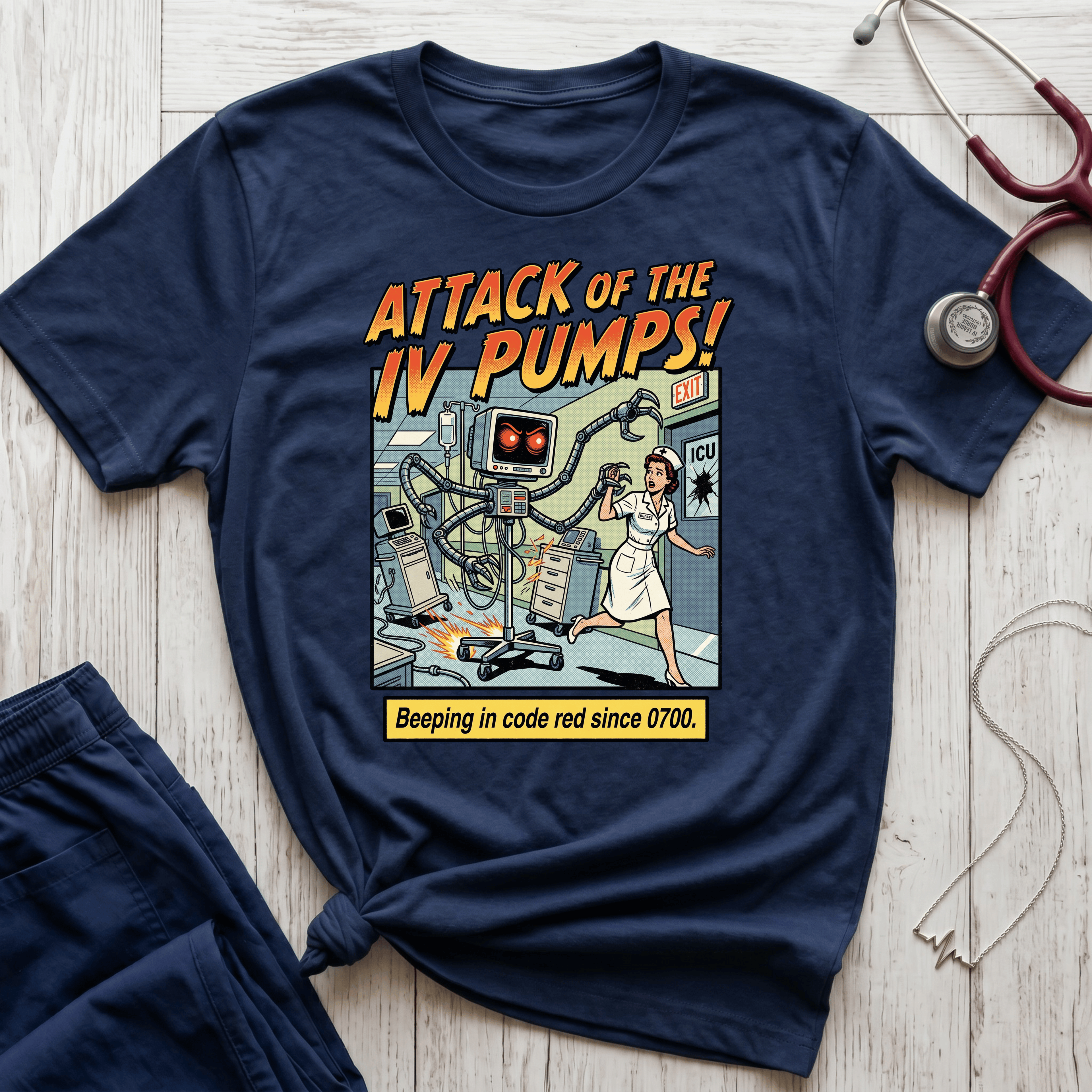 Attack of the IV Pumps T-Shirt