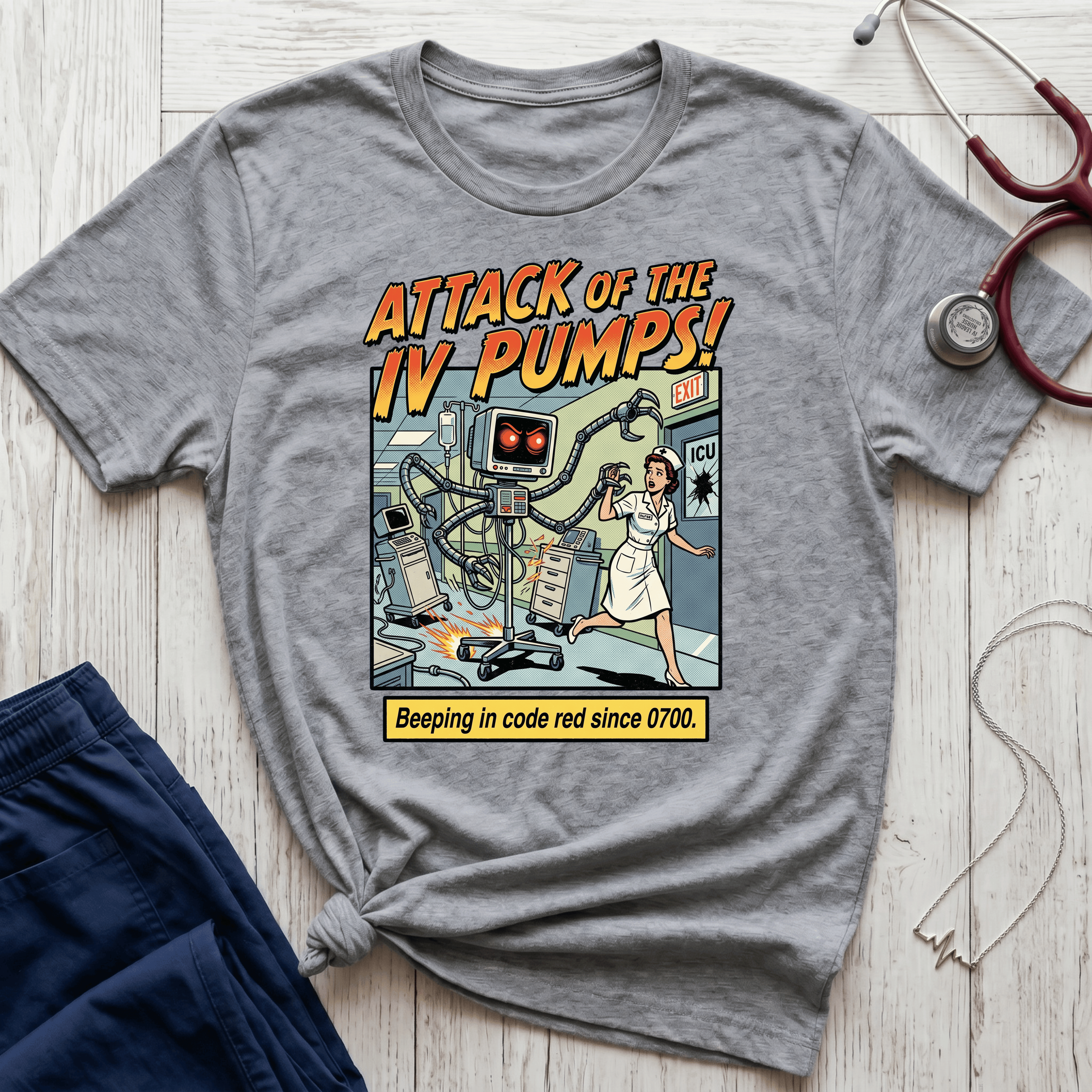 Attack of the IV Pumps T-Shirt