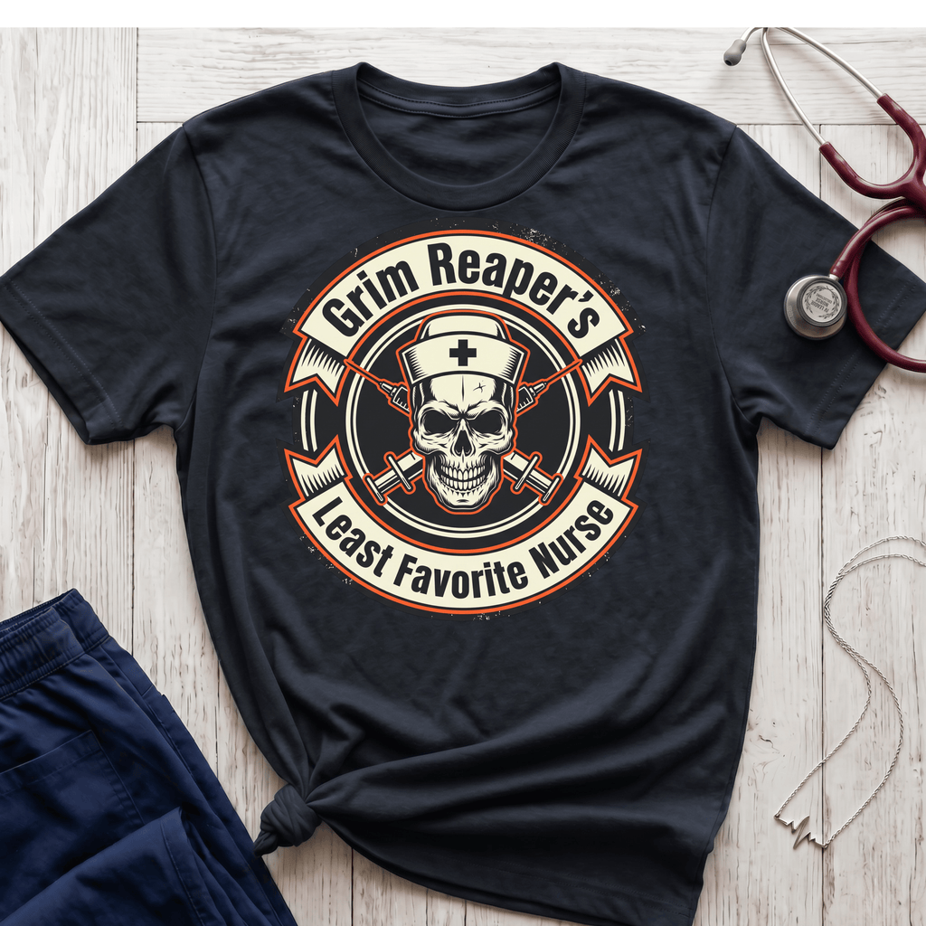 Grim Reaper Emblem T-Shirt