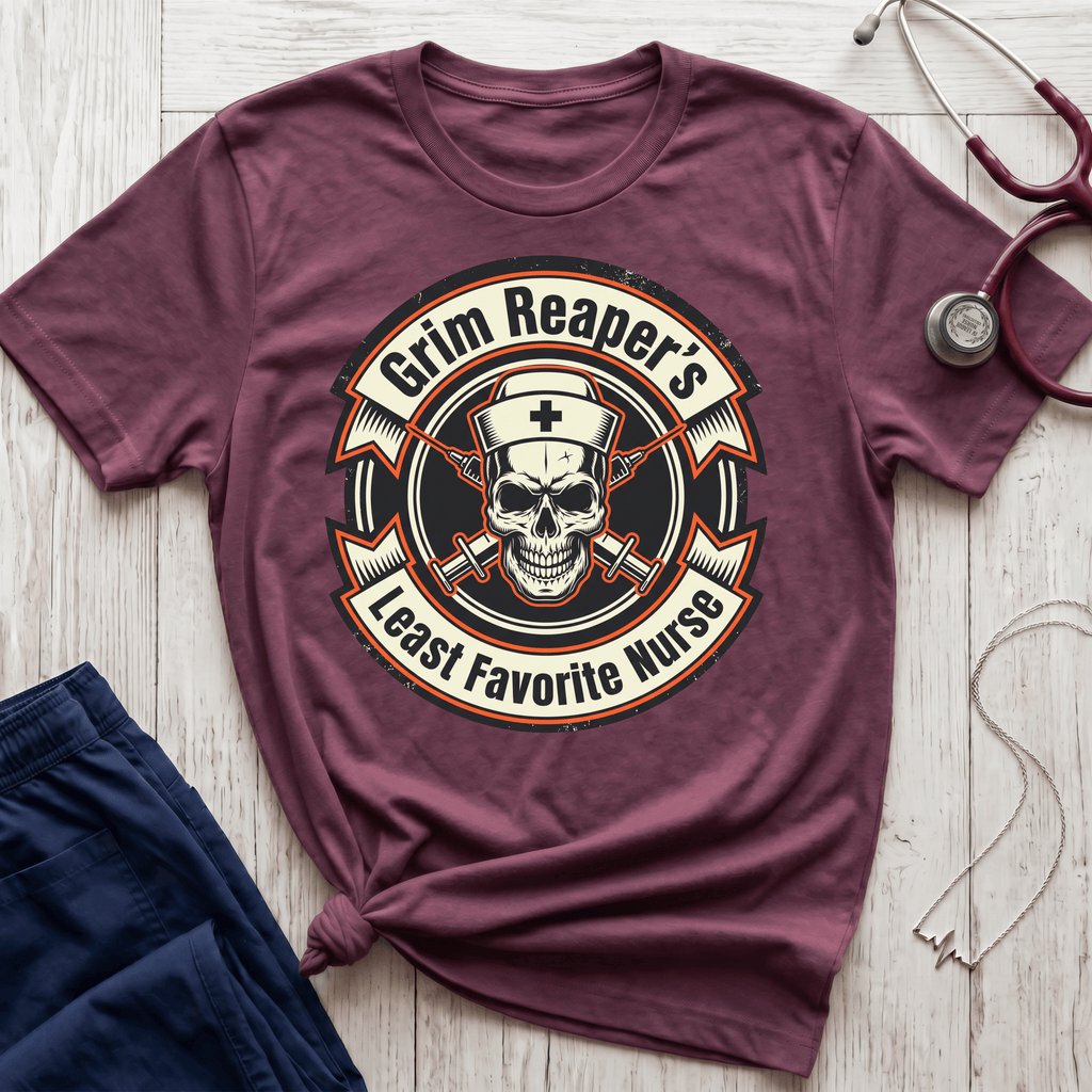 Grim Reaper Emblem T-Shirt