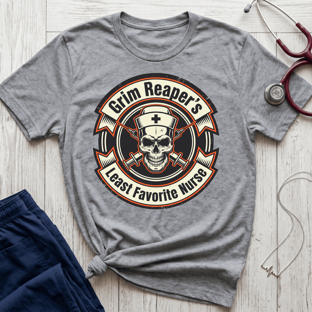 Grim Reaper Emblem T-Shirt