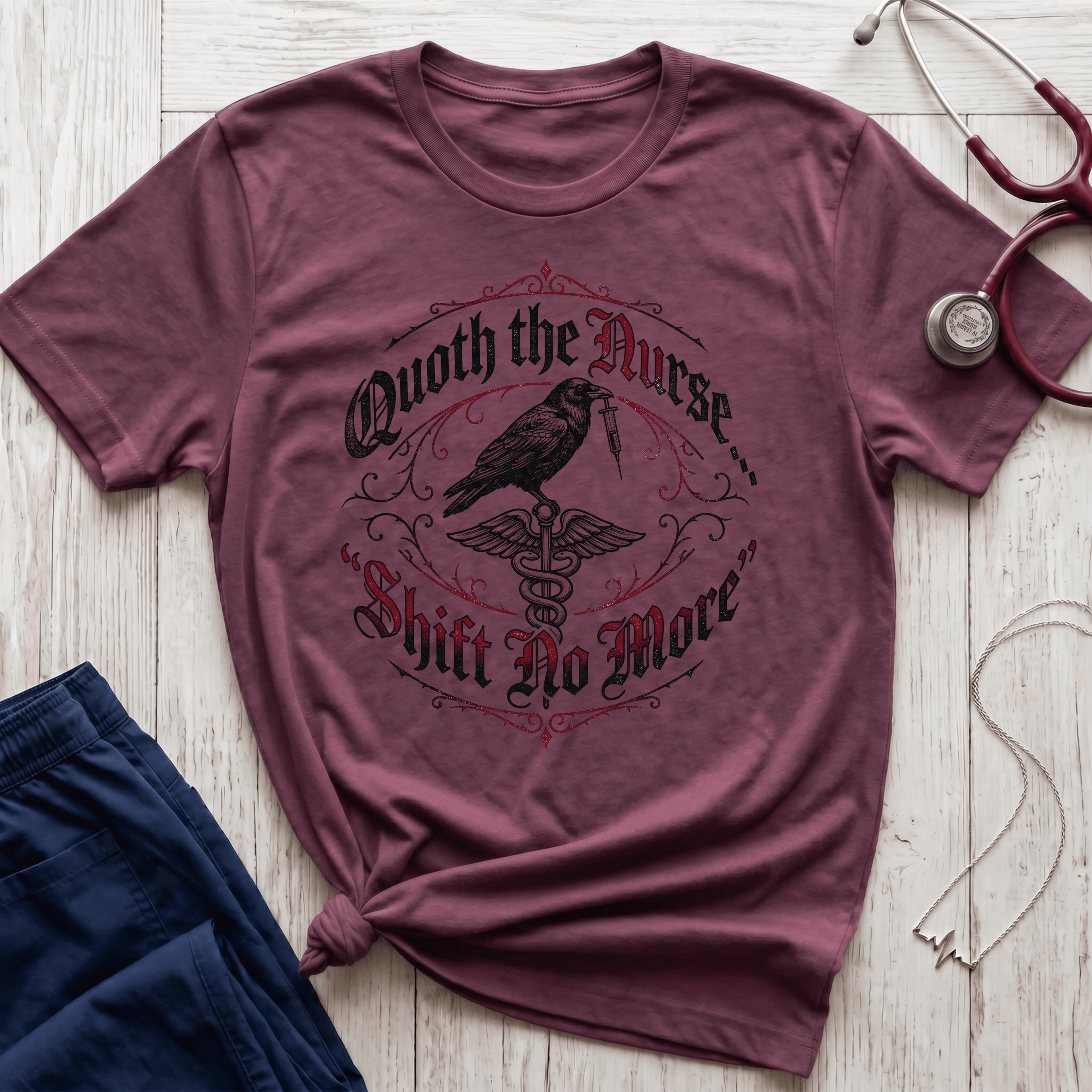 Quoth the Nurse T-Shirt