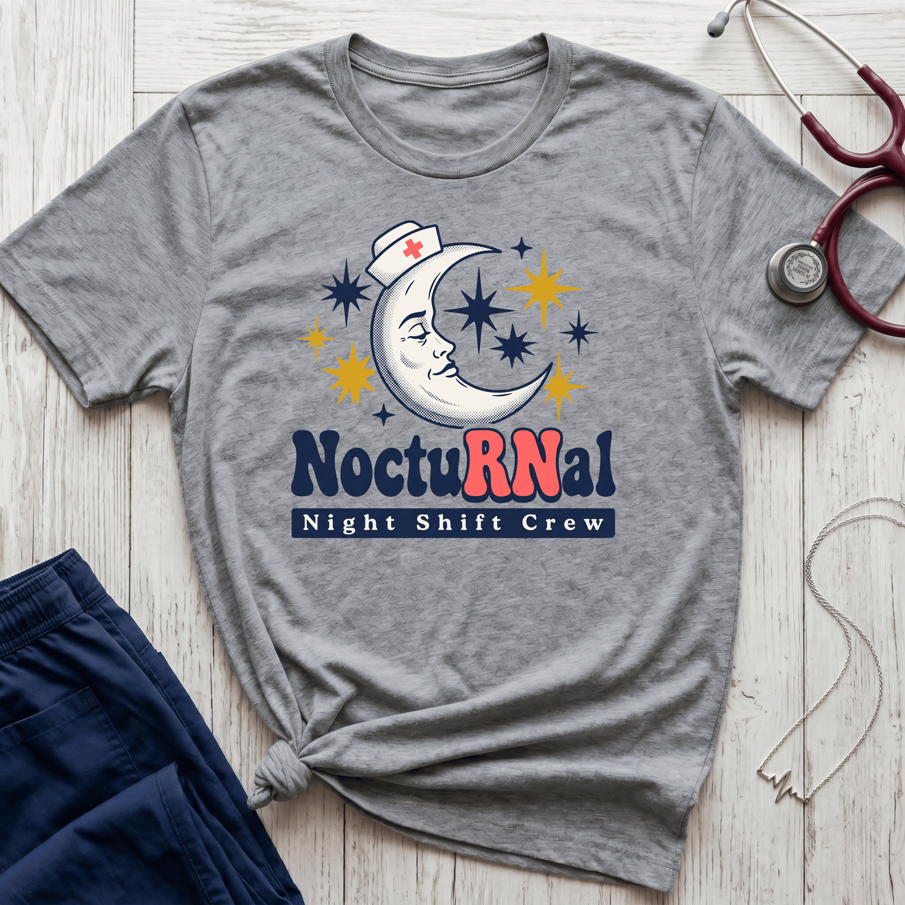 NoctuRNal Moon T-Shirt
