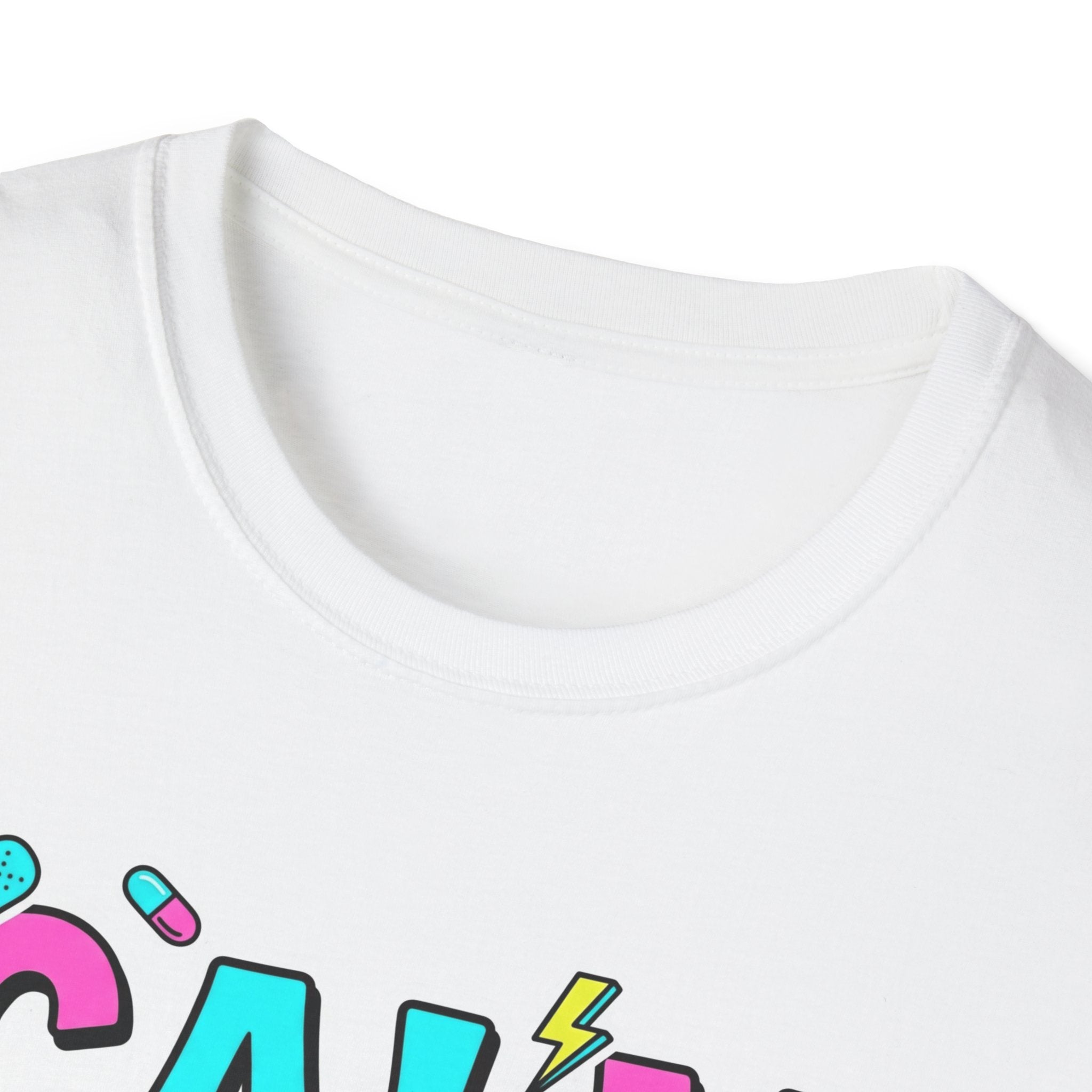 Calm Down Pink and Blue T-Shirt