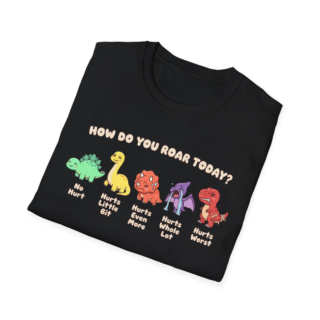 Dinosaur Pain Scale T-Shirt