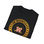 On Wednesdays We Wear Scrubs Emblem T-Shirt
