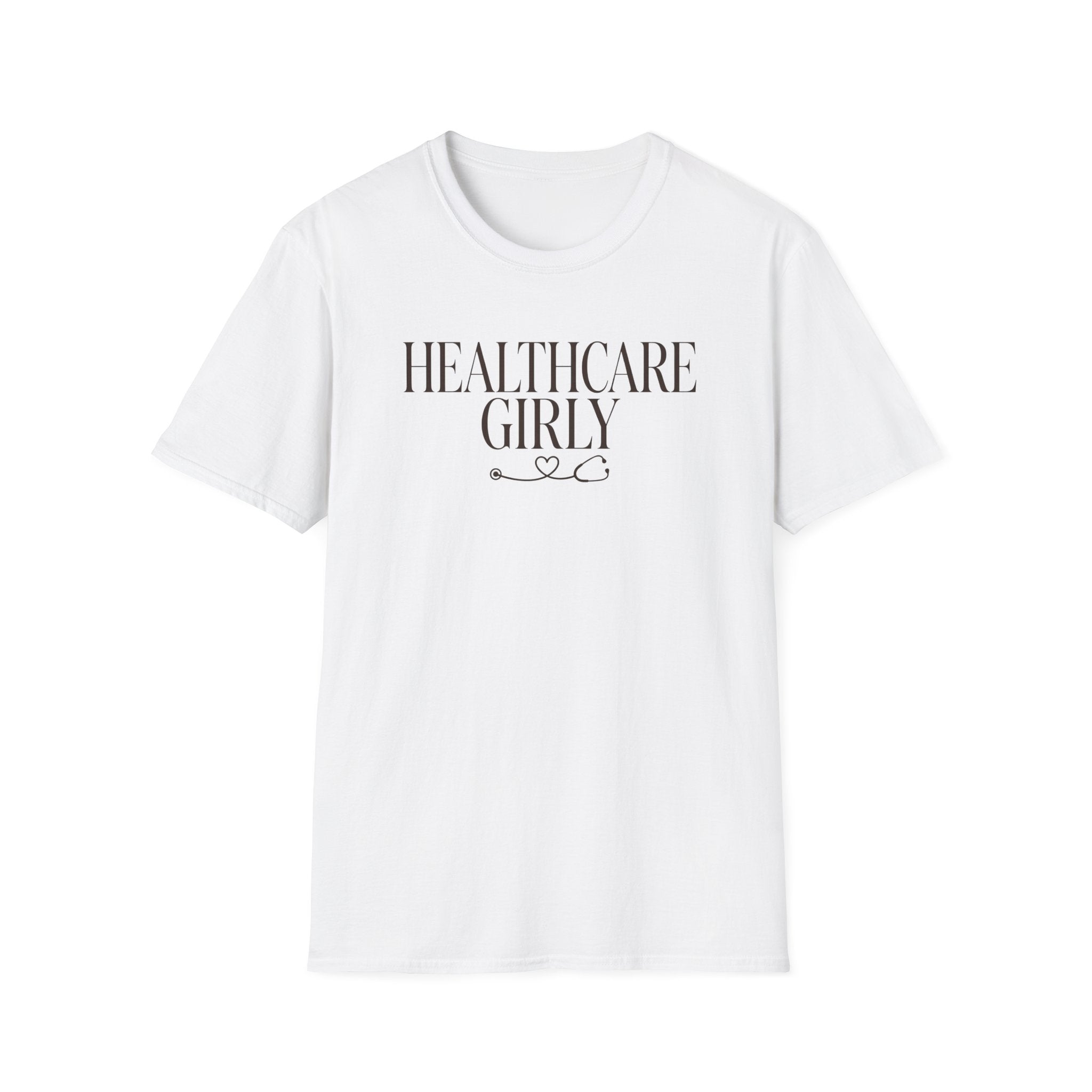 Healthcare Girly Stethoscope T-Shirt